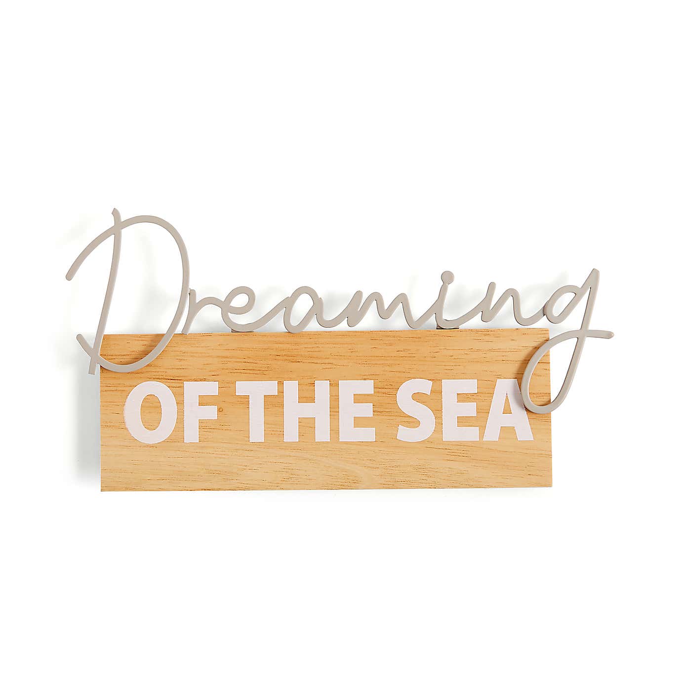 Dreaming of the Sea Plaque