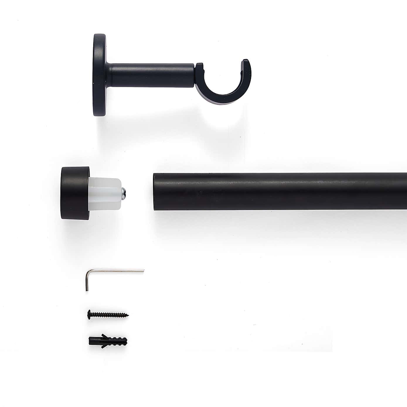 Trinity Metal Curtain Pole