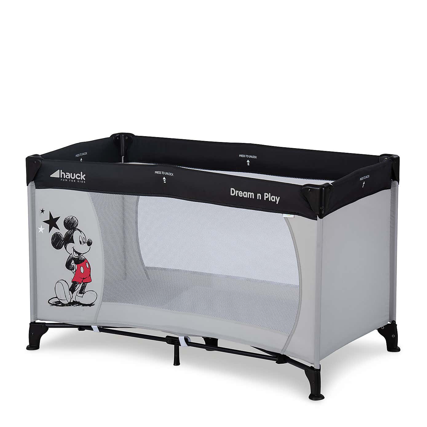 Disney Dream 'n Play Mickey Stars Travel Cot