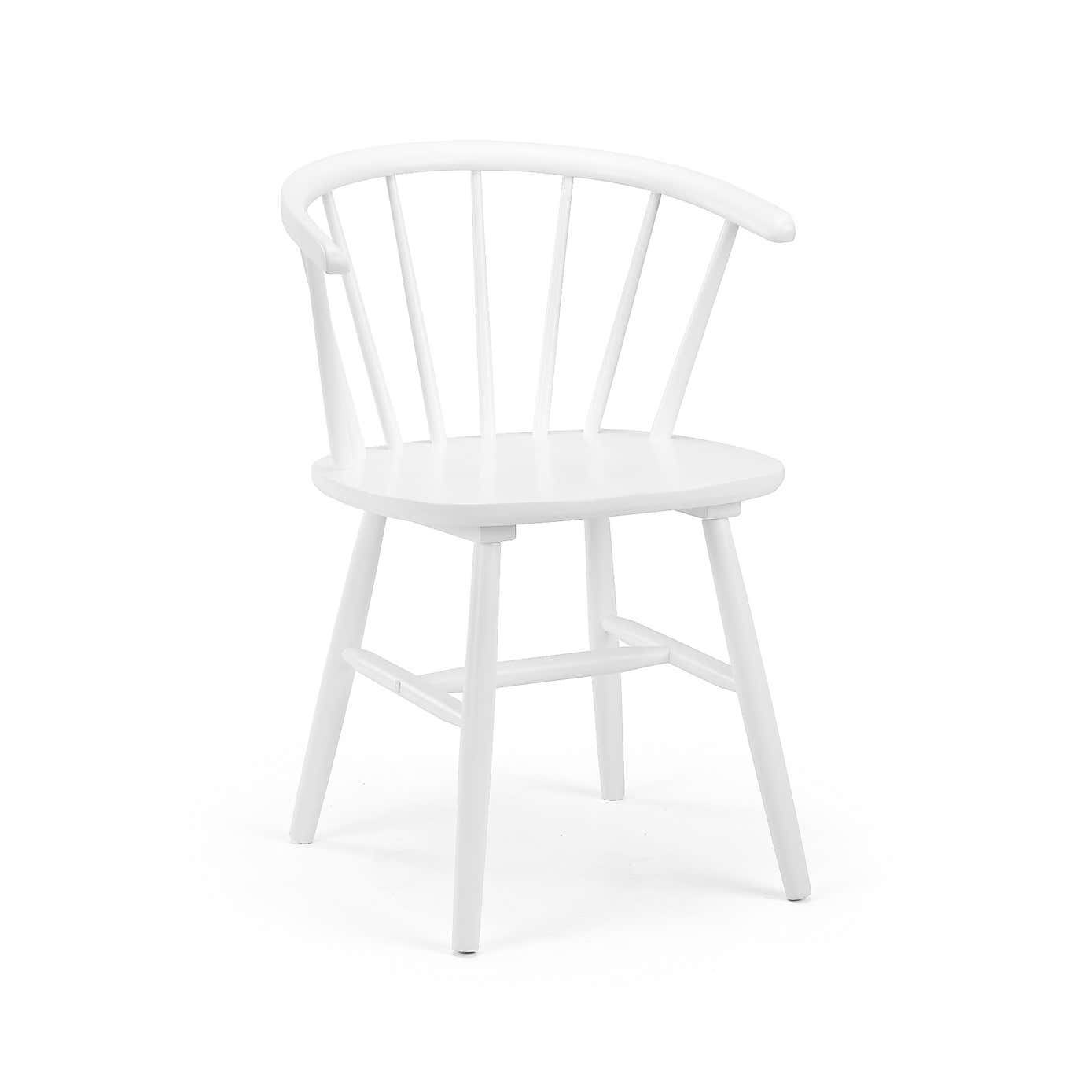 Modena Set Of 2 Dining Chairs, Rubberwood