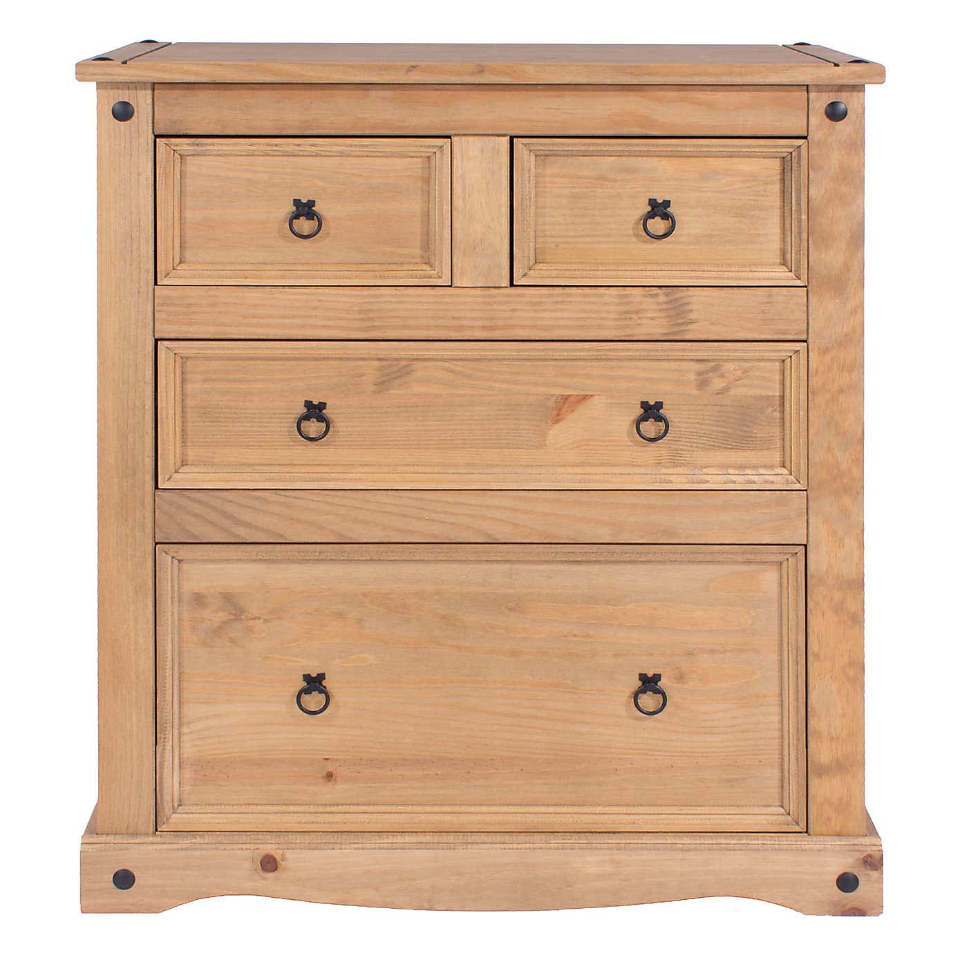 Corona 2 Over 2 Chest of Drawers