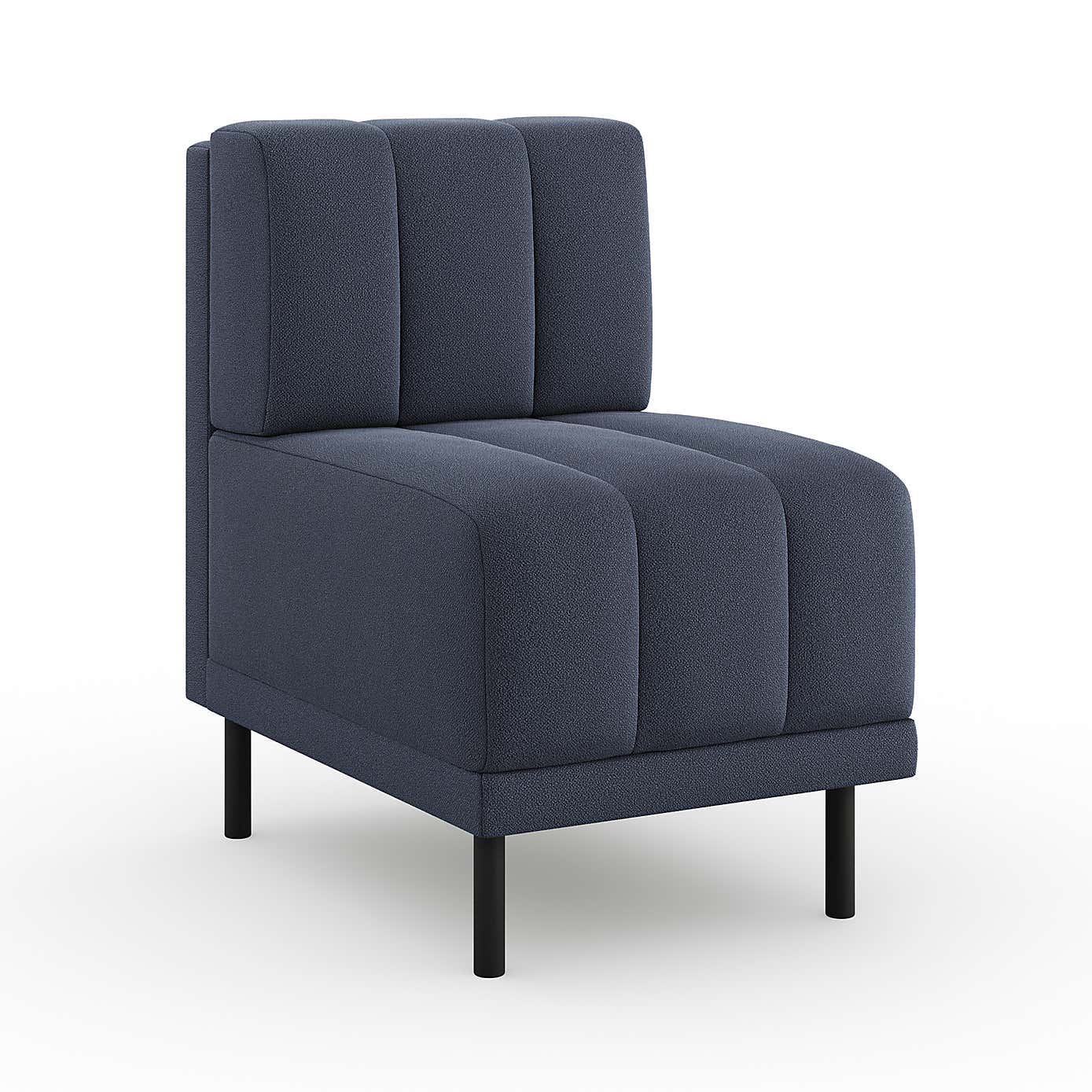 Amali Small Dining Bench, Boucle