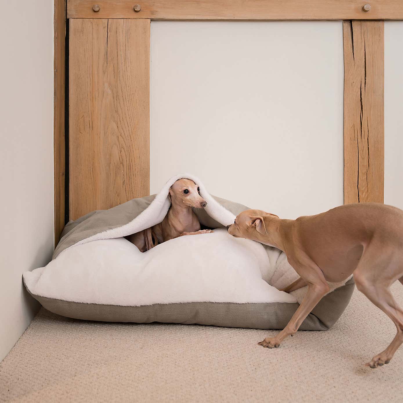 Lords and Labradors Savanna Burrow Dog Bed