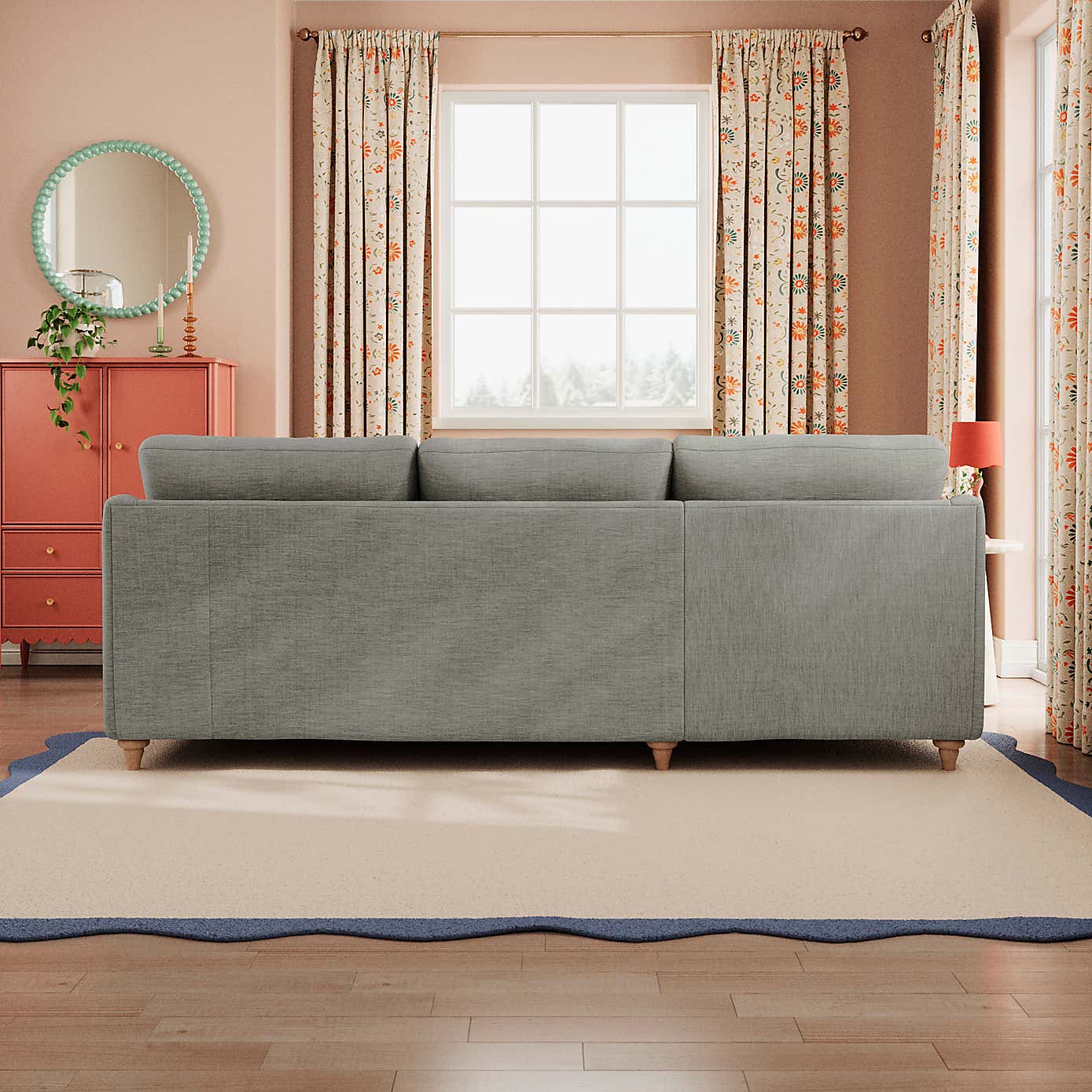 Slub Faux Linen Fabric Sample