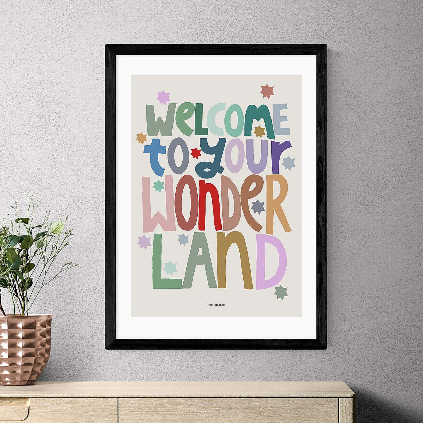 East End Prints Welcome by Wonder and Rah