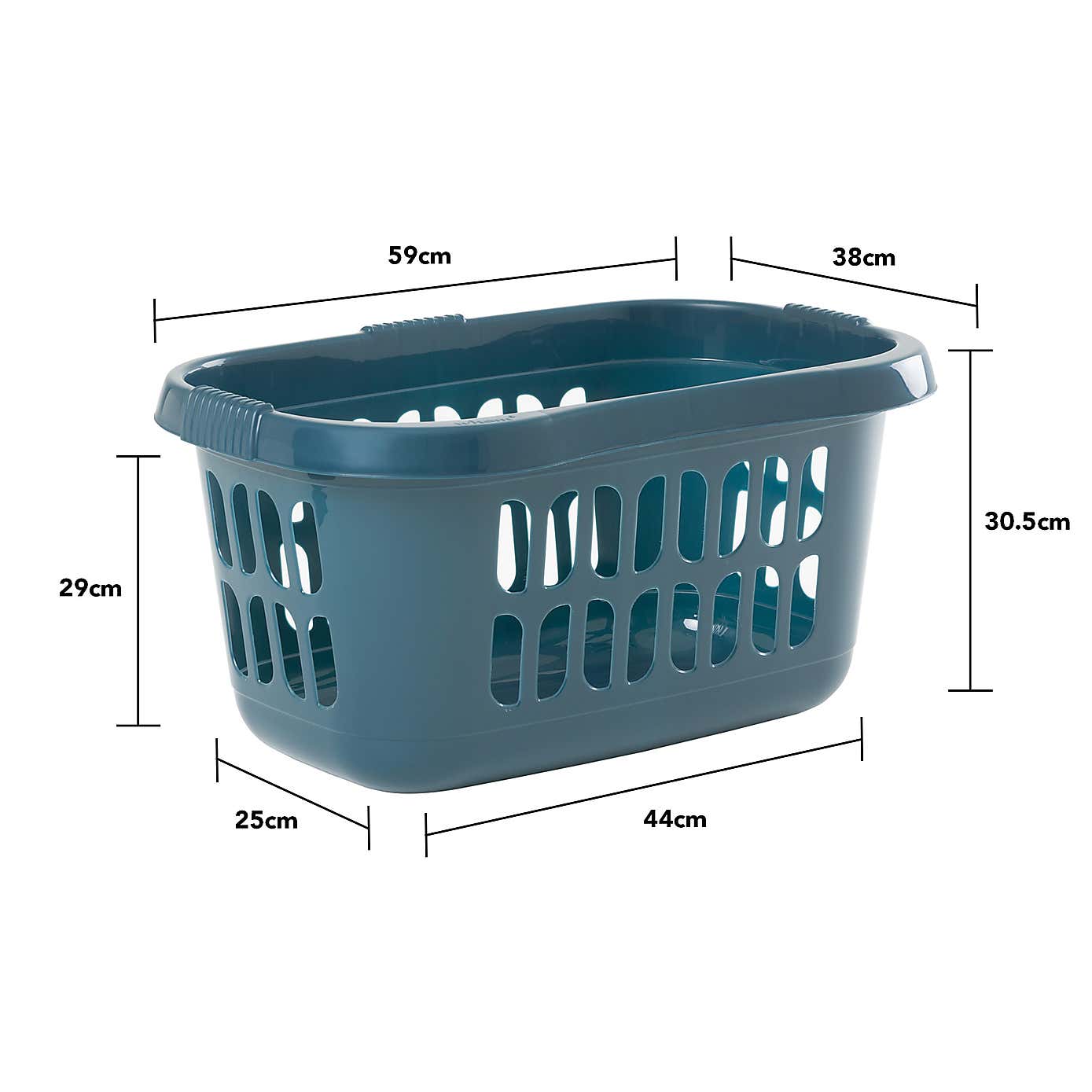 Wham Casa Set of 2 Navy Hipster Laundry Basket