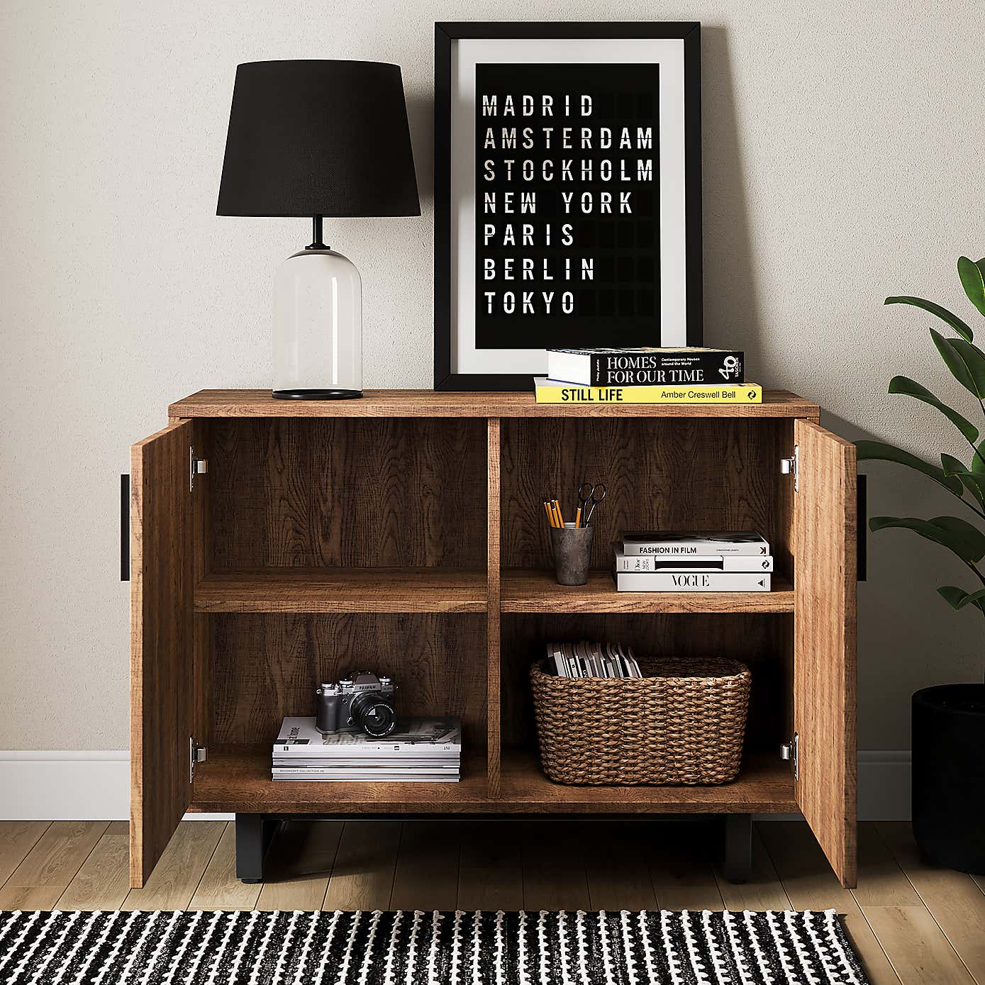 Freddie Small Sideboard Oak Effect