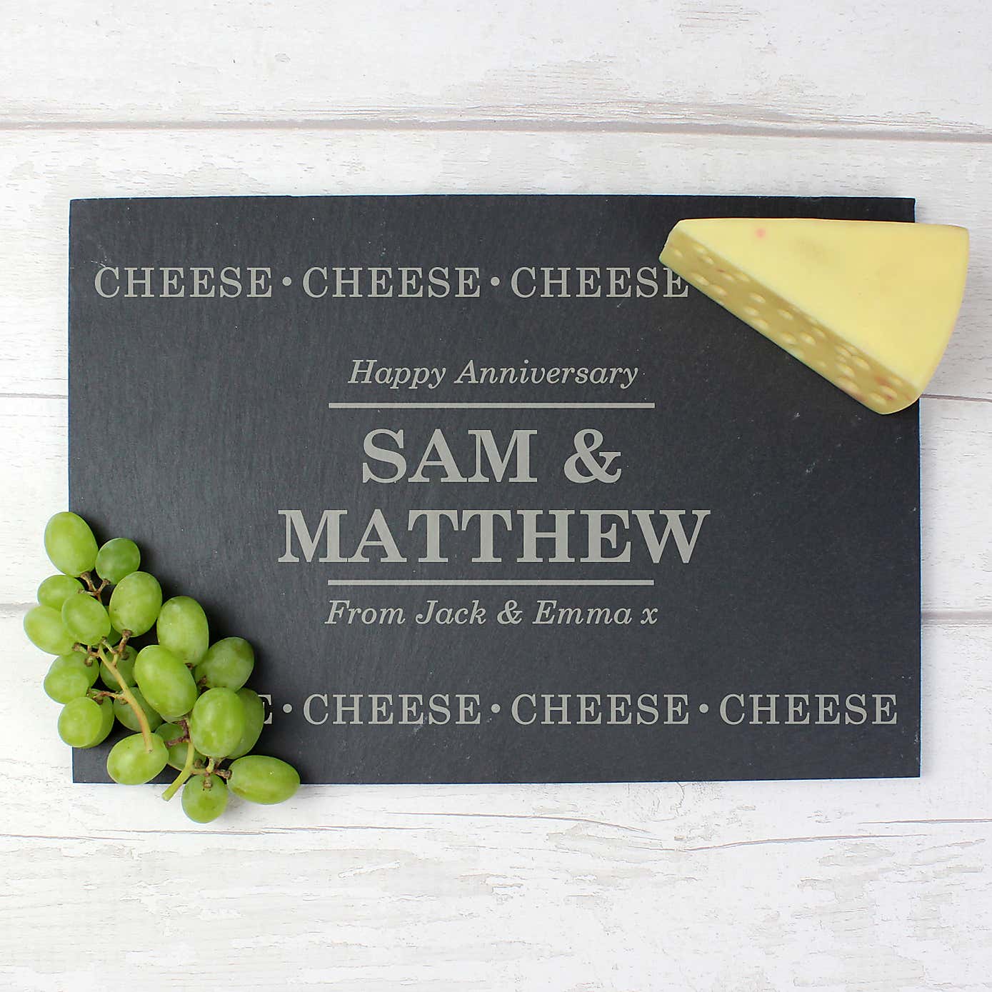 Personalised Slate Cheese Board