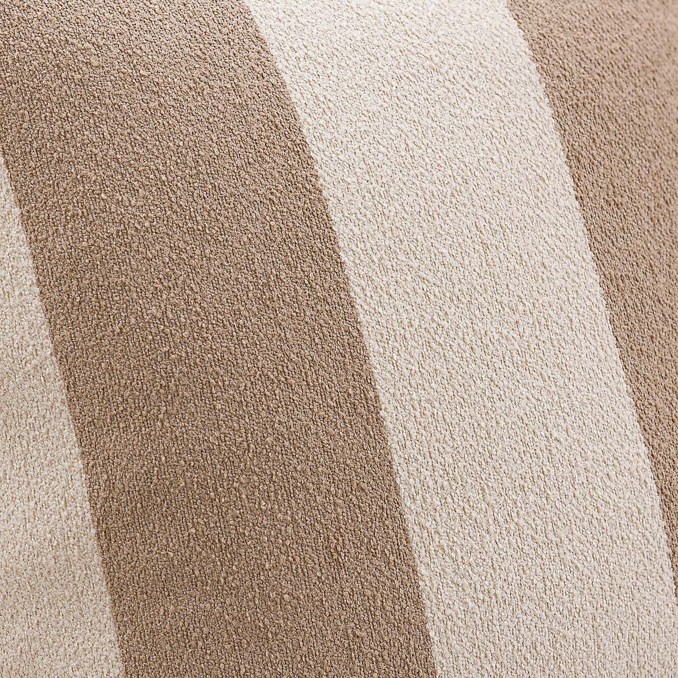 Boucle Stripe Square Cushion
