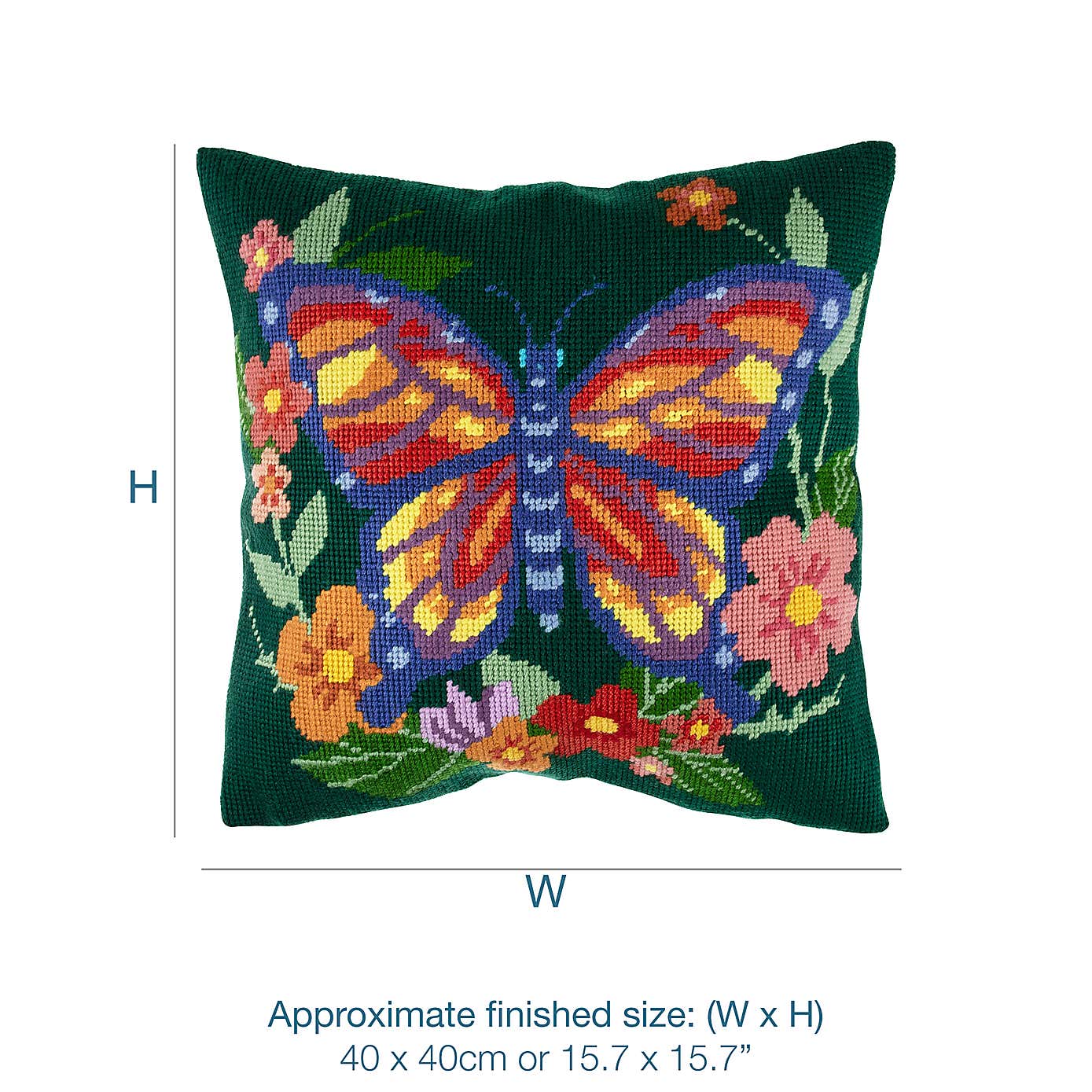 Tapestry Kit Cush Flutterby