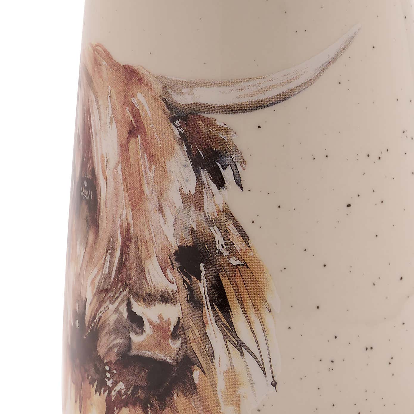 Meg Hawkins Ceramic Highland Cow Vase