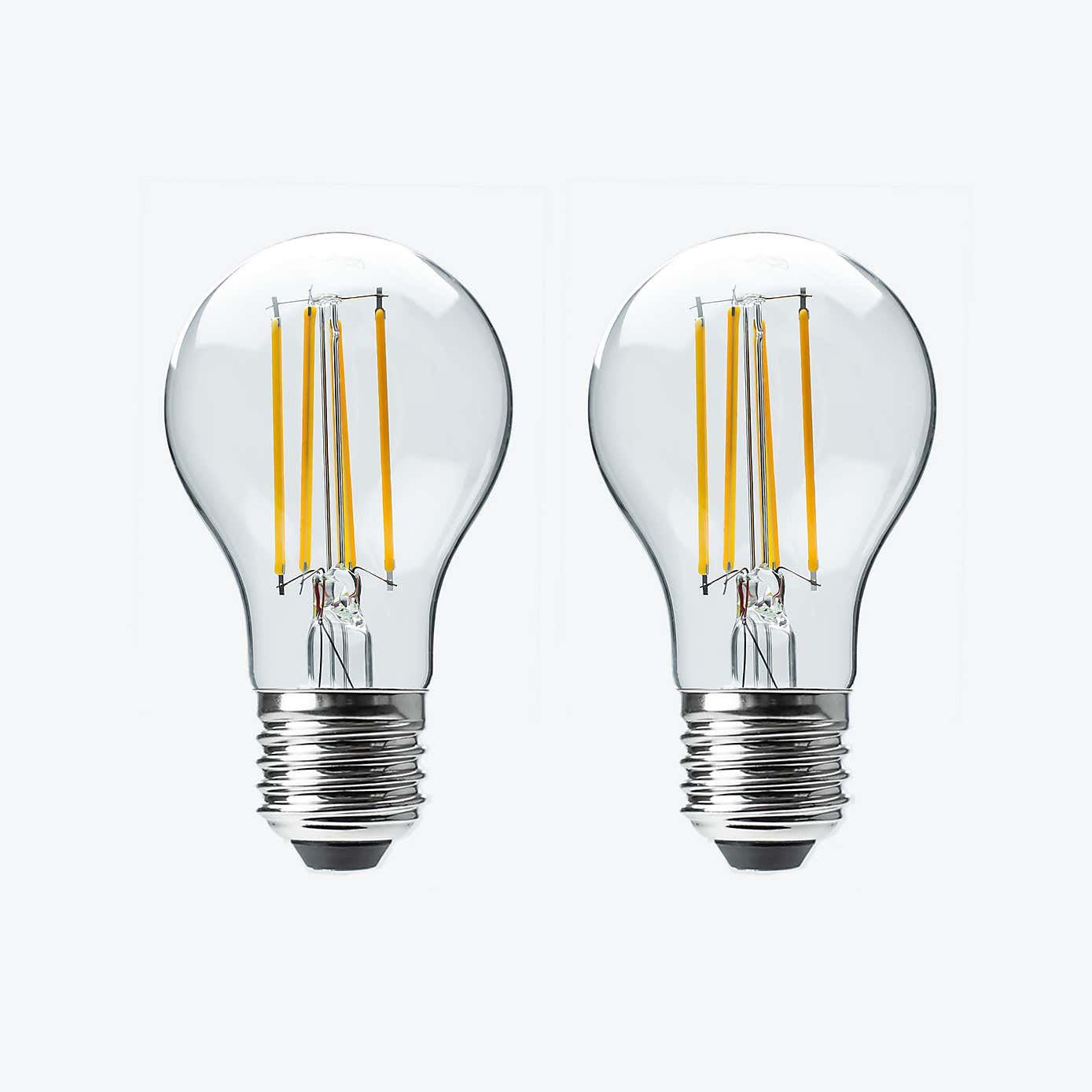 Status 8W Dimmable Filament ES GLS 2 Pack