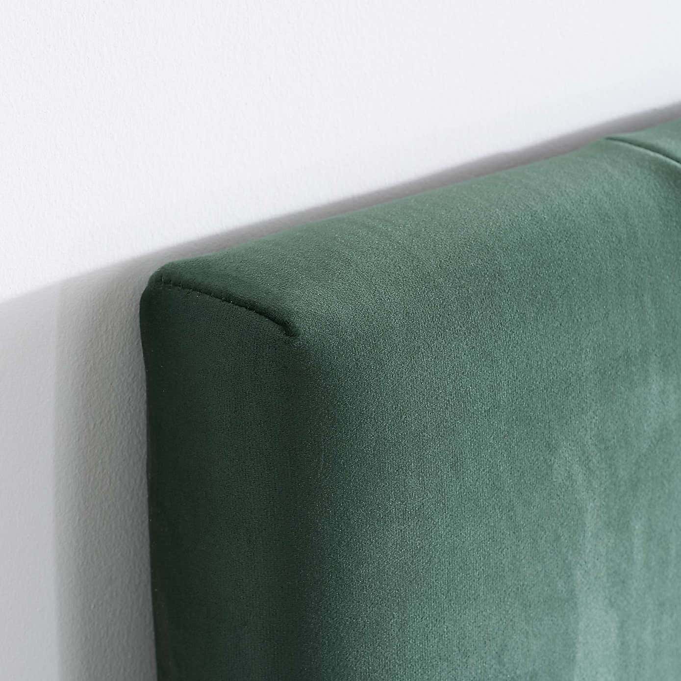 Loxley Velvet Ottoman Bed