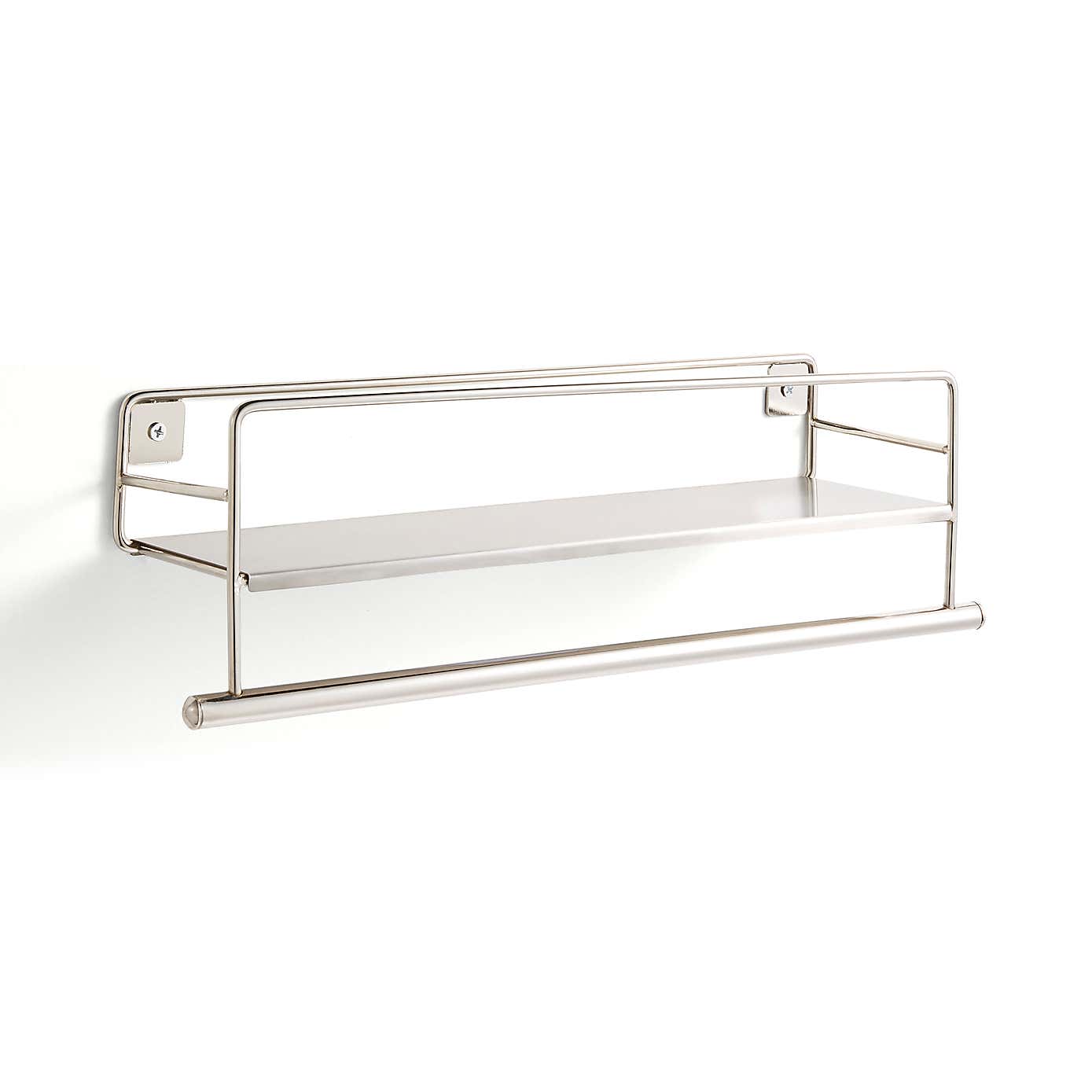 Wall Mounted Storage Towel Rail