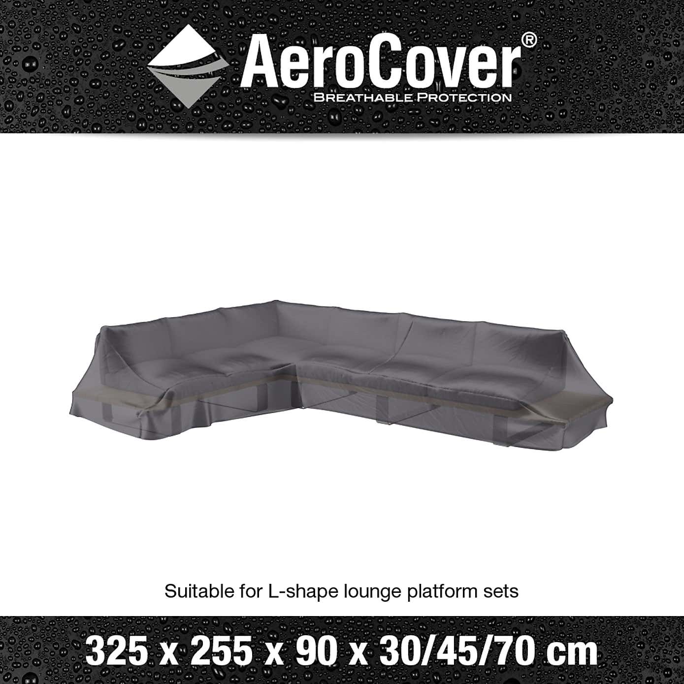 Aerocover Platform Right Hand Lounge Set Cover