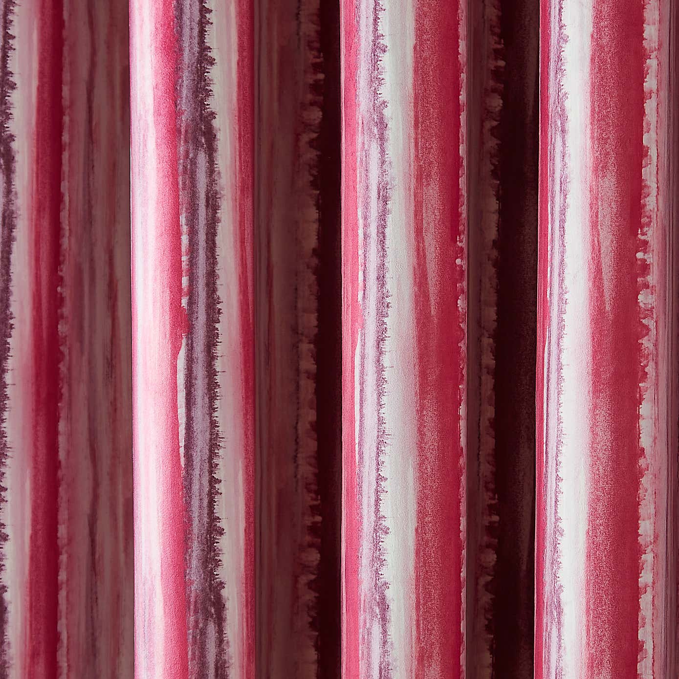 Watercolour Stripe Eyelet Curtains