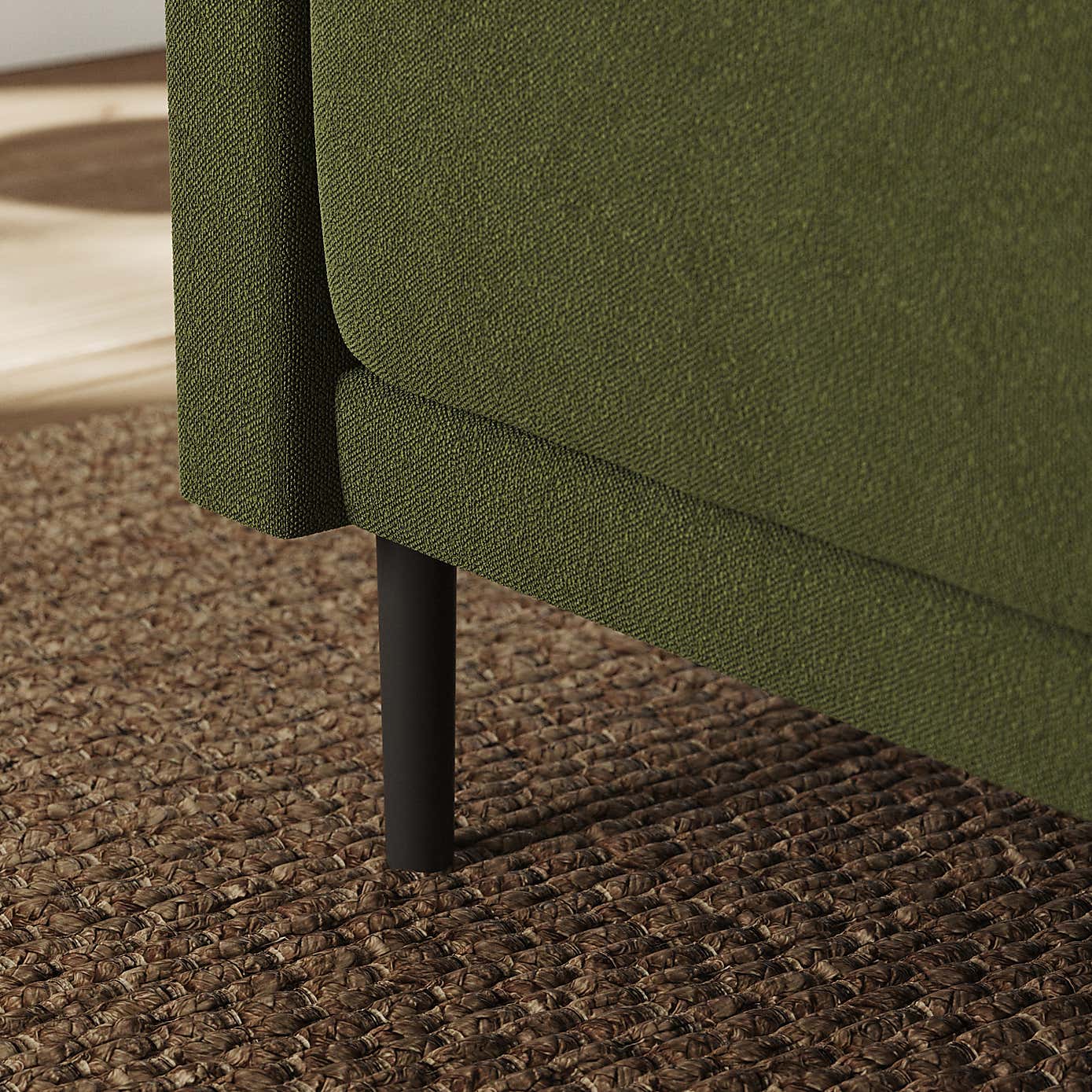 Mae Corner Dining Bench, Boucle