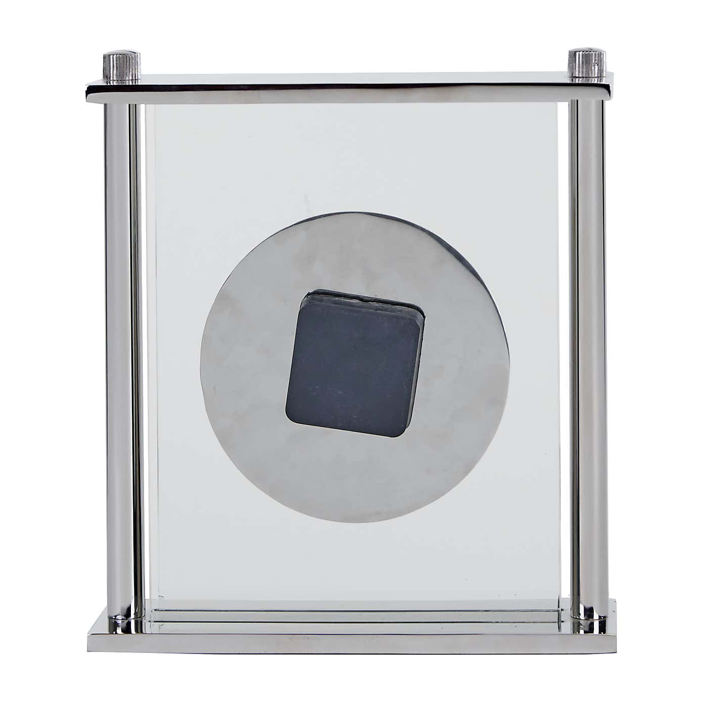 Square Framed Mantel Clock