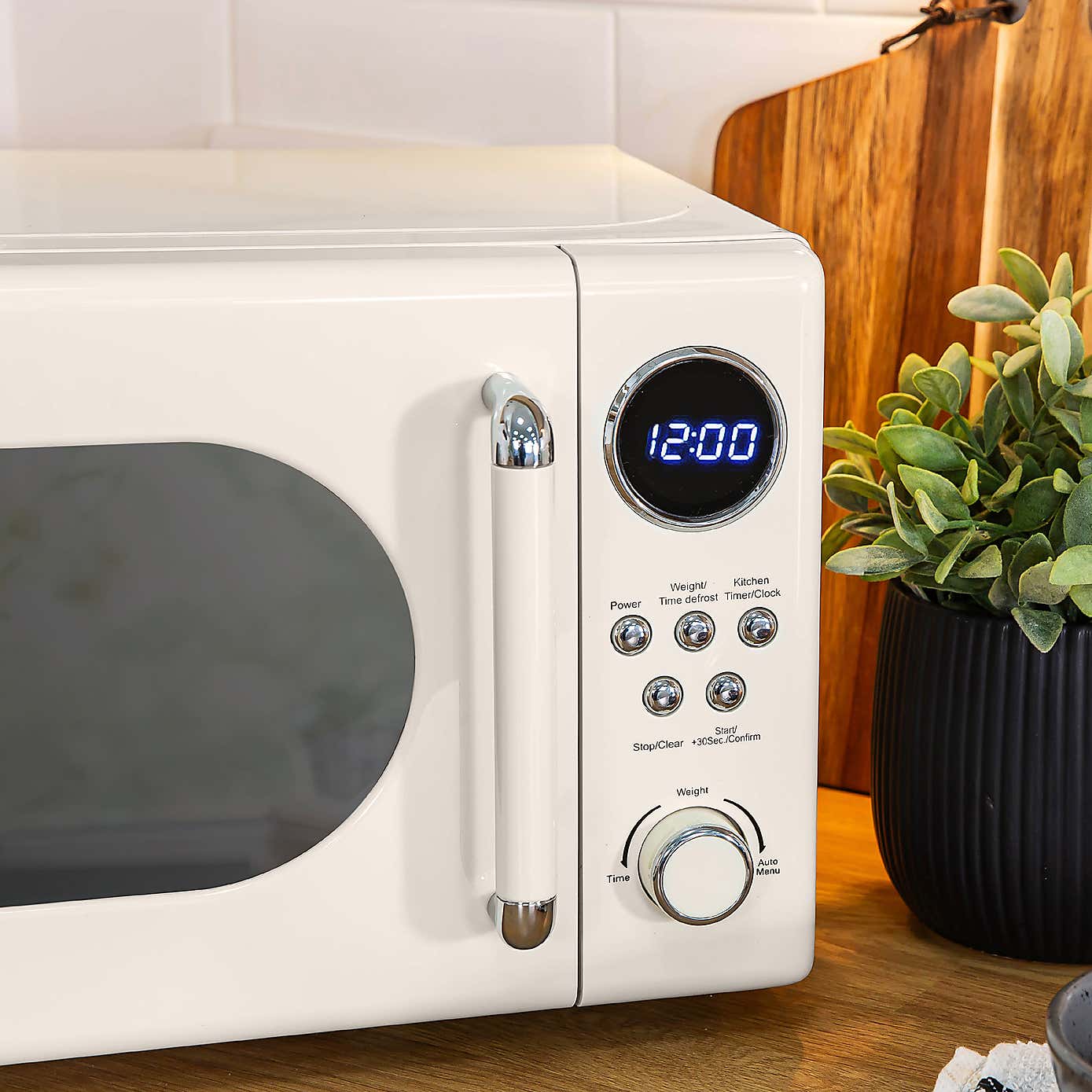 Russell Hobbs Retro Solo 20L Digital Microwave