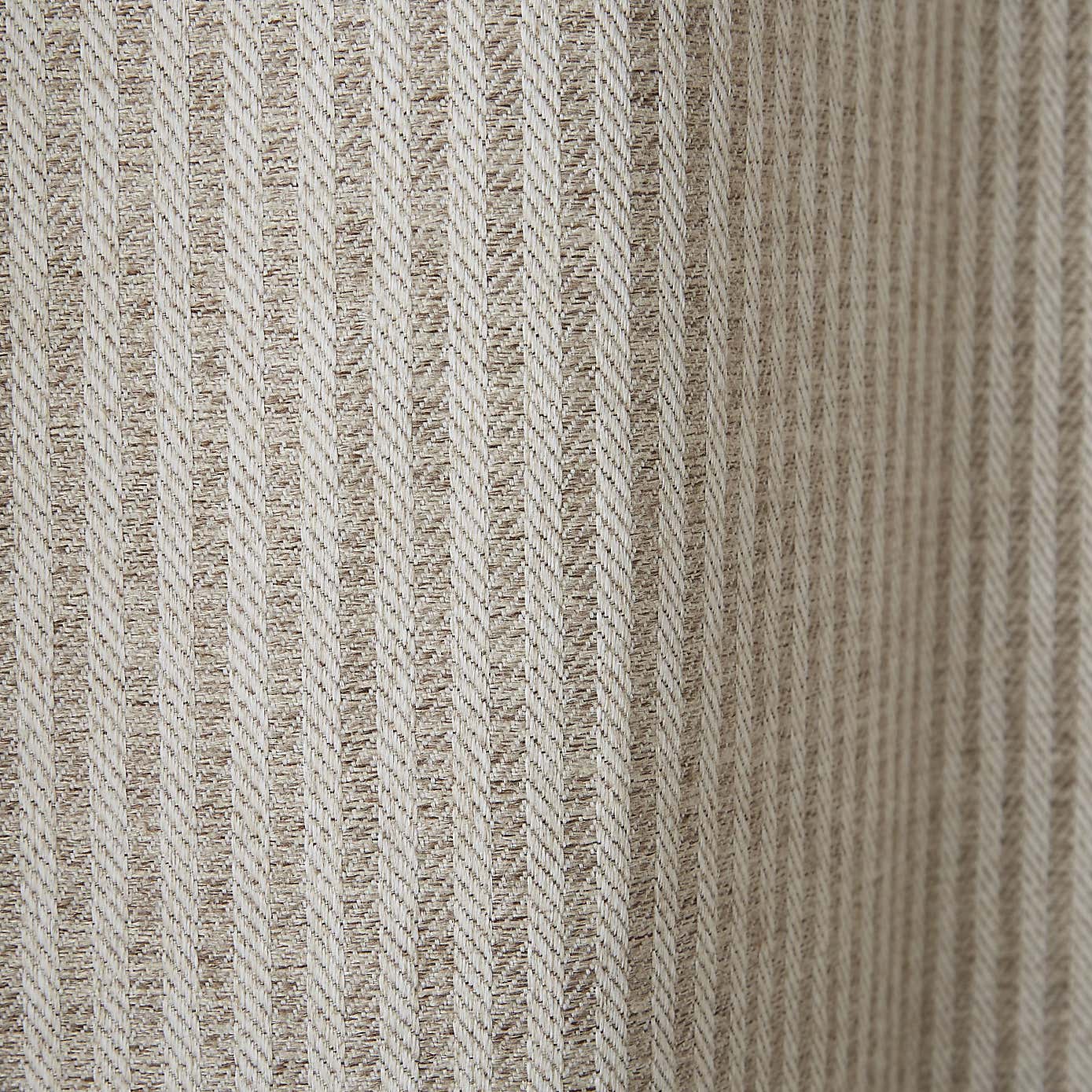 Churchgate Herringbone Stripe Eyelet Curtains