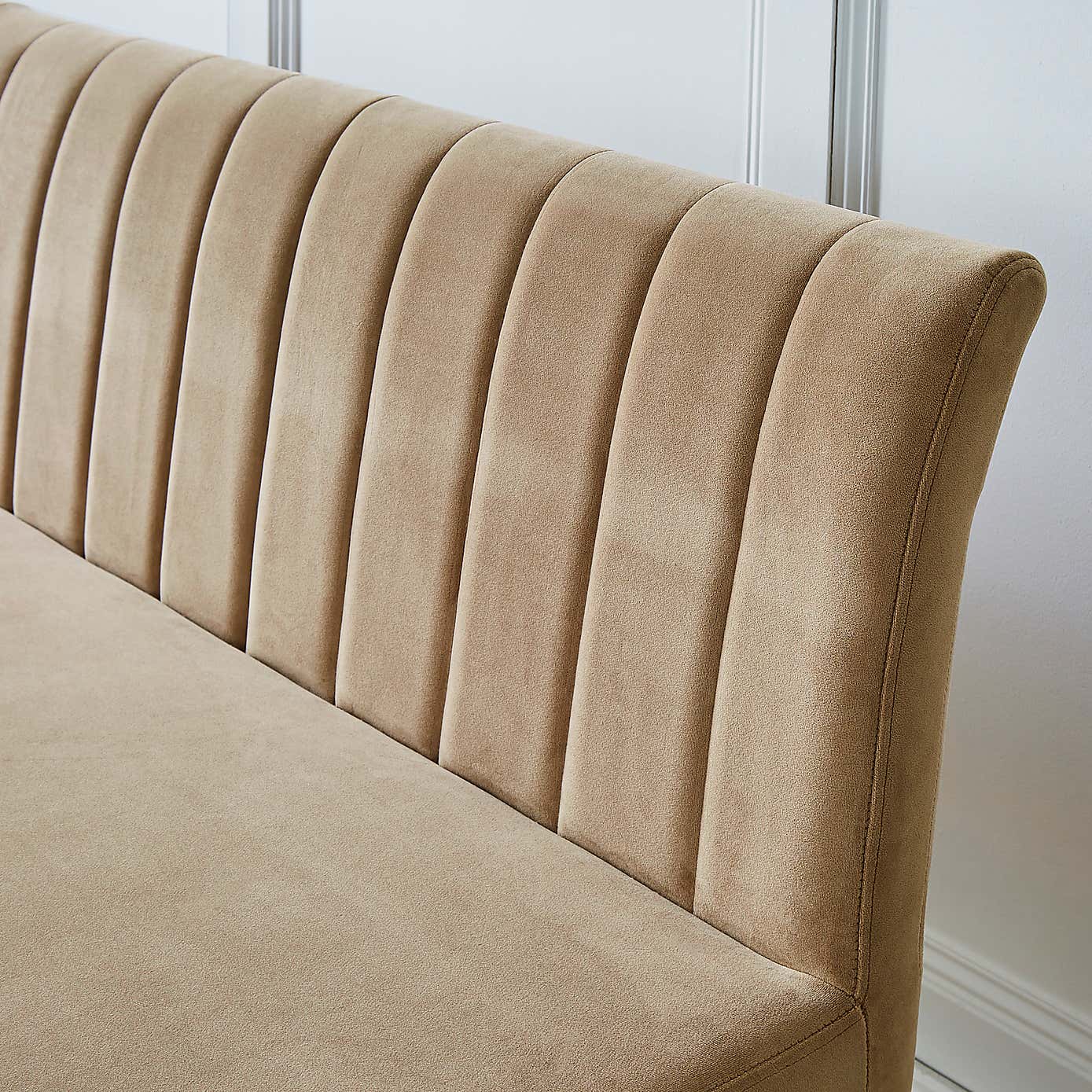 Kendall Velvet Corner Bench