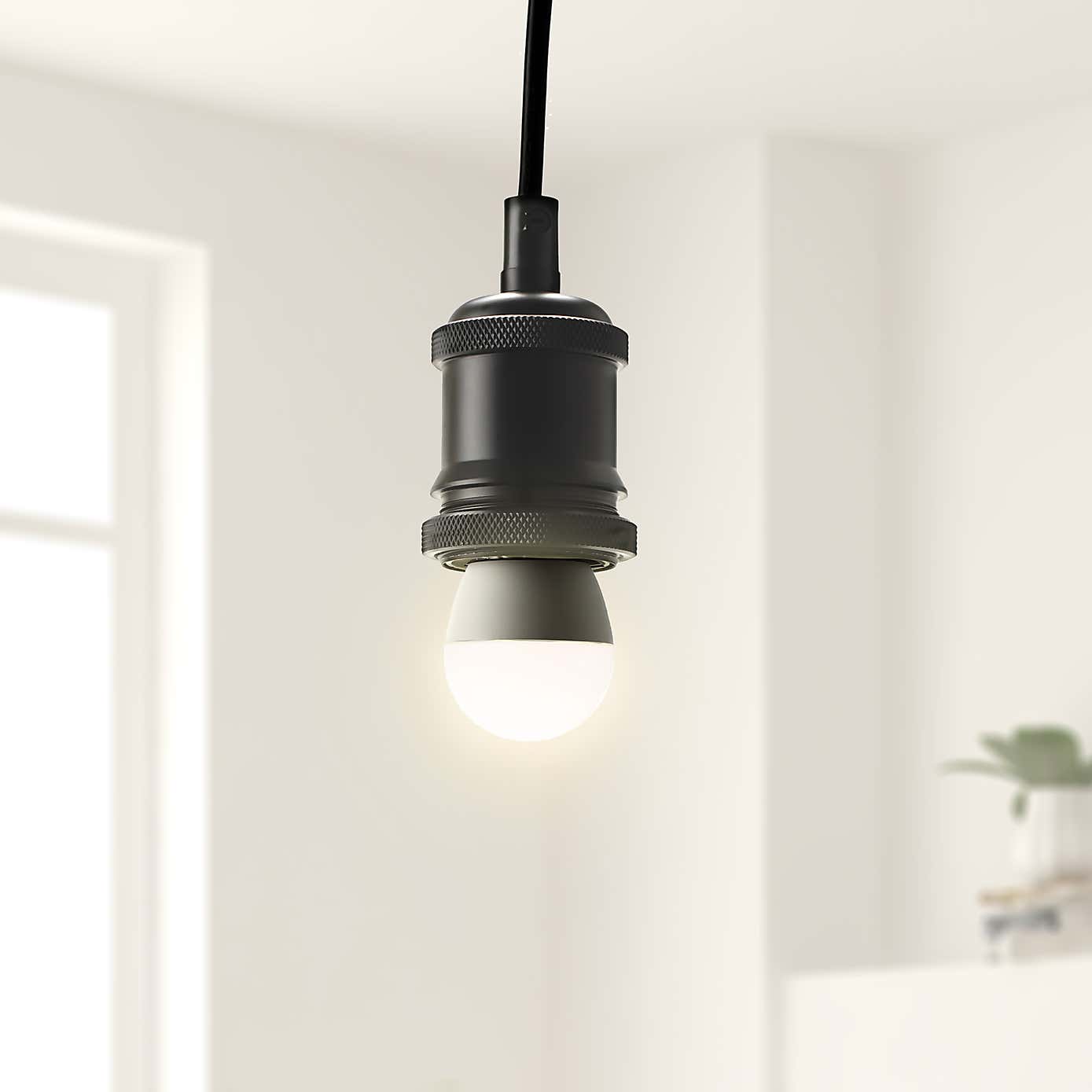 Status 4W Pearl SES Mini Globe Bulb 4 Pack