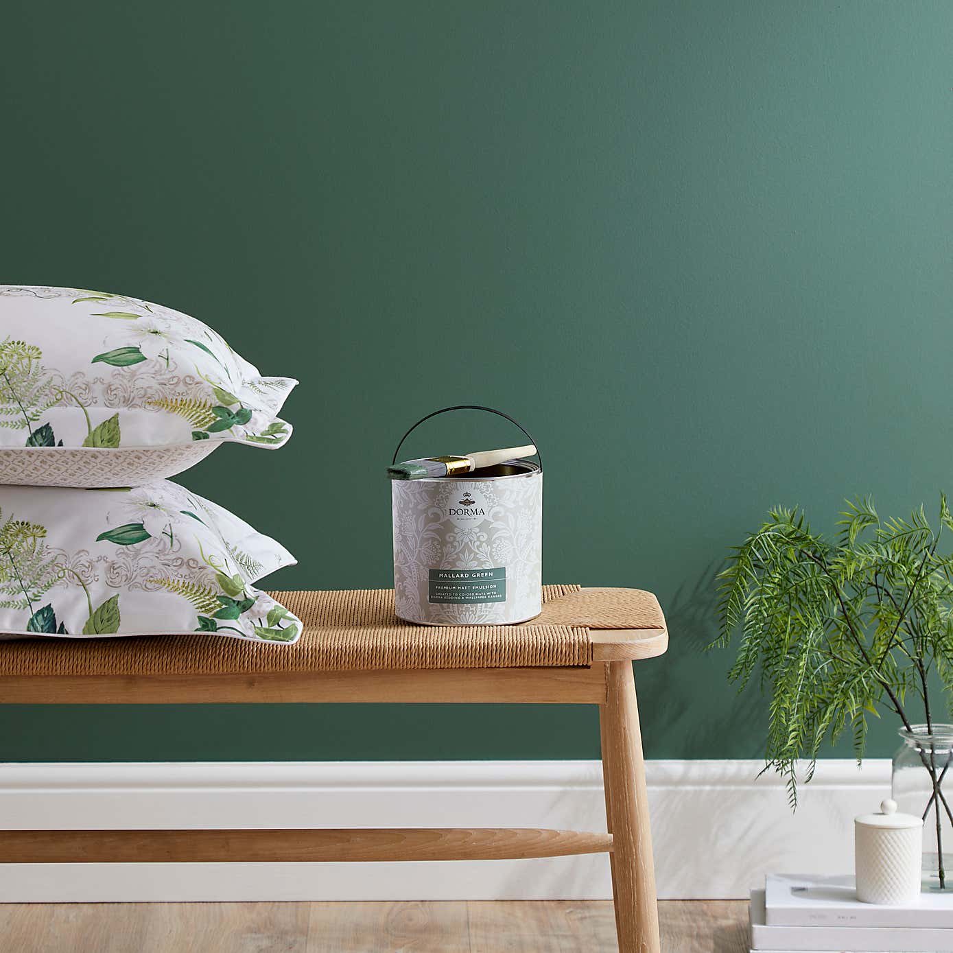 Dorma Mallard Green Matt Emulsion Paint