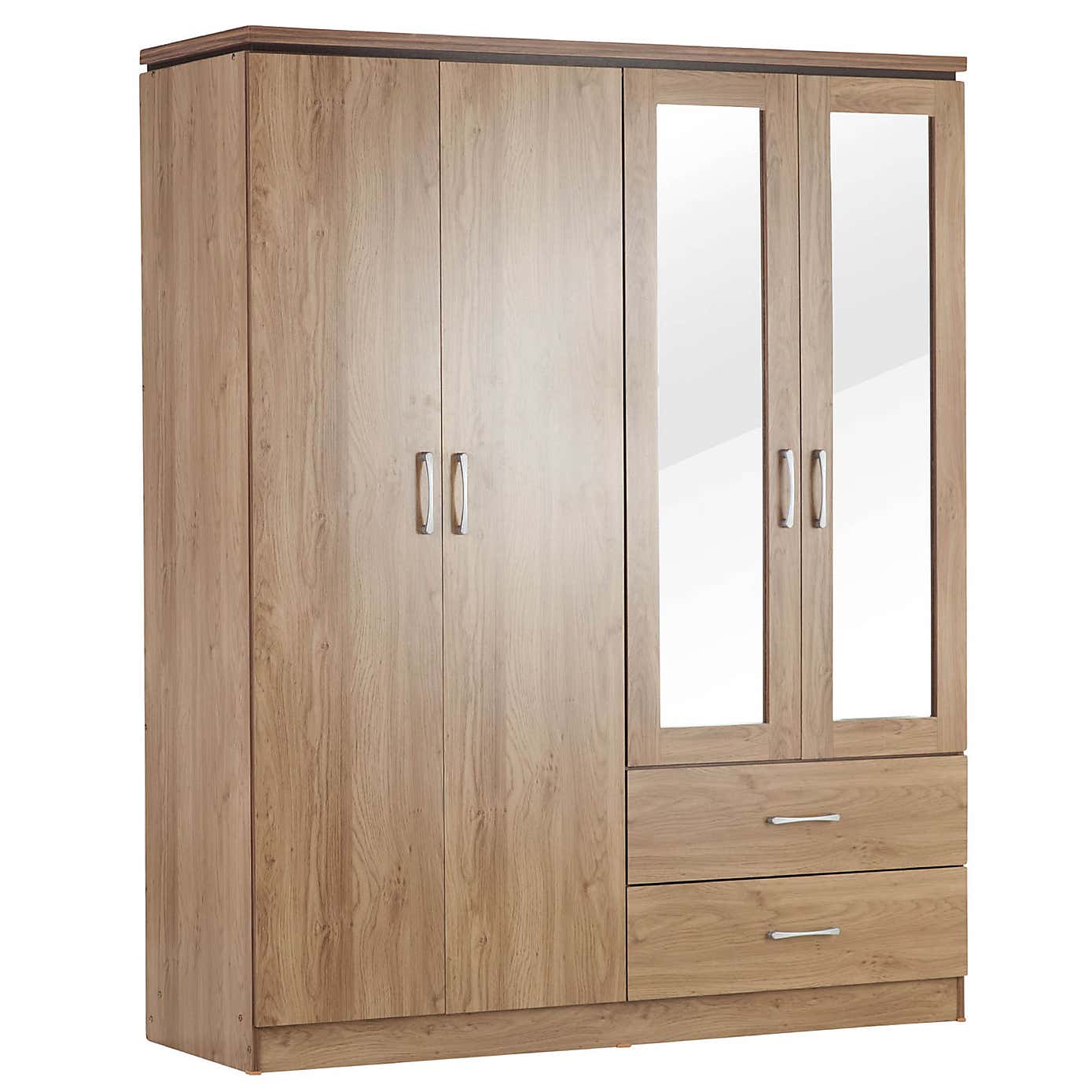 Charles Oak Wardrobe