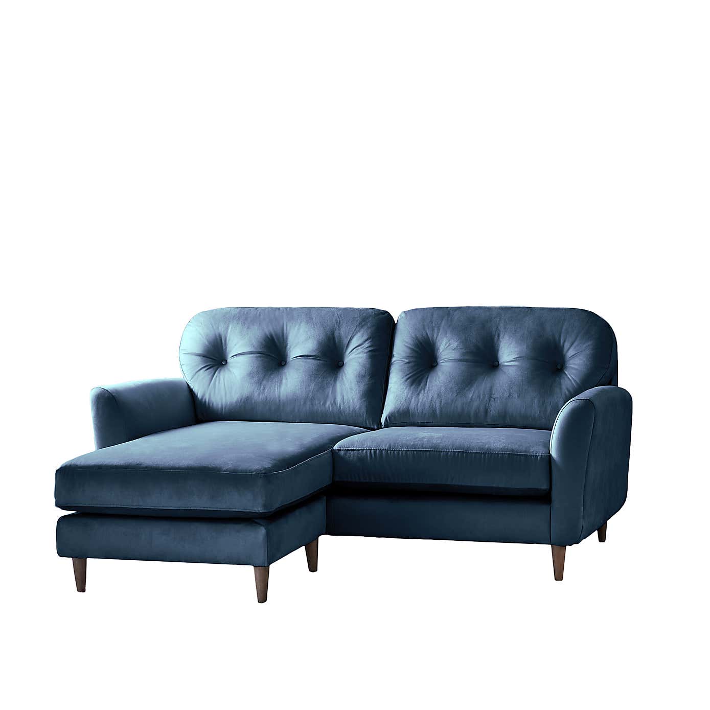 Sven Opulent Velvet Corner Chaise Sofa