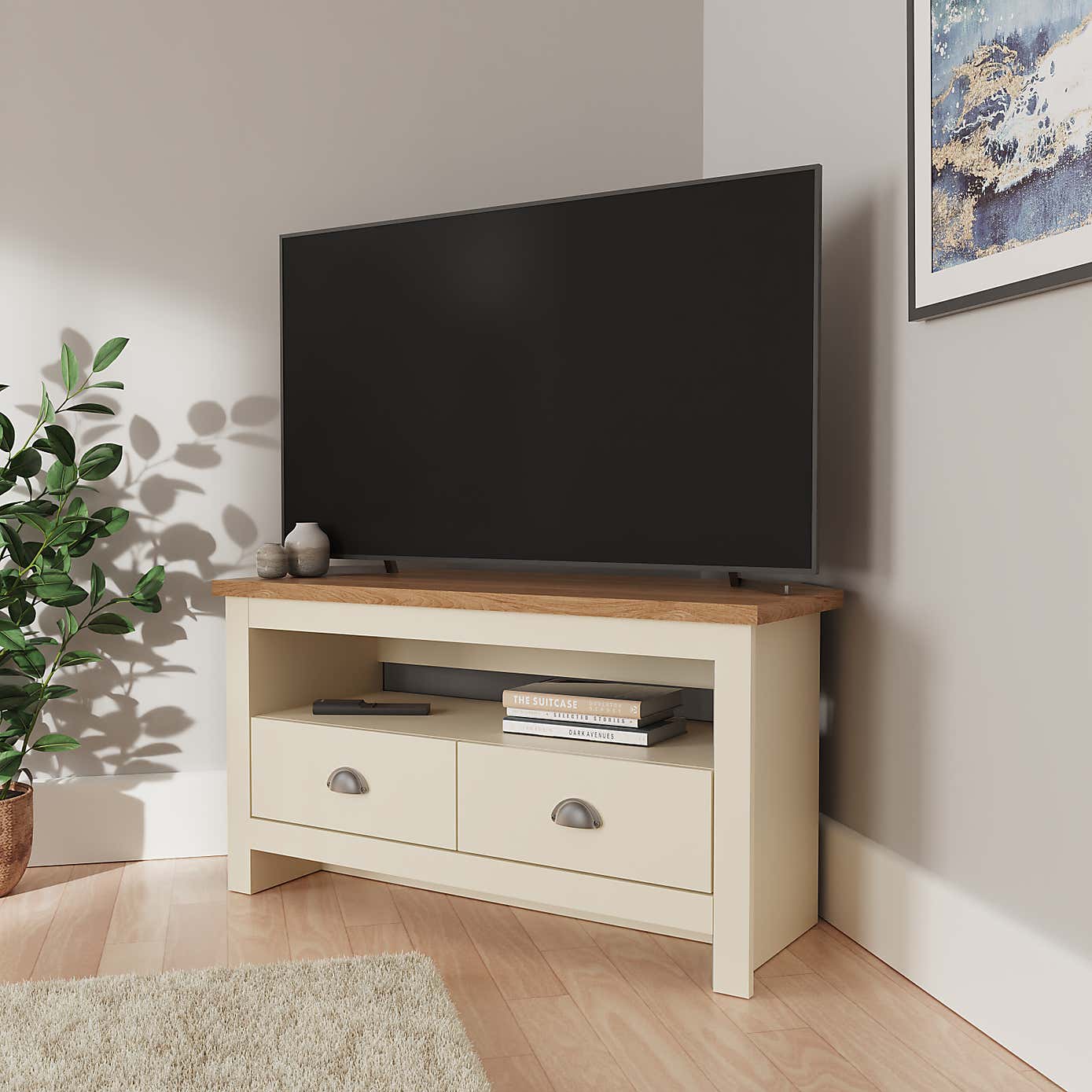 Lancaster Corner TV Stand