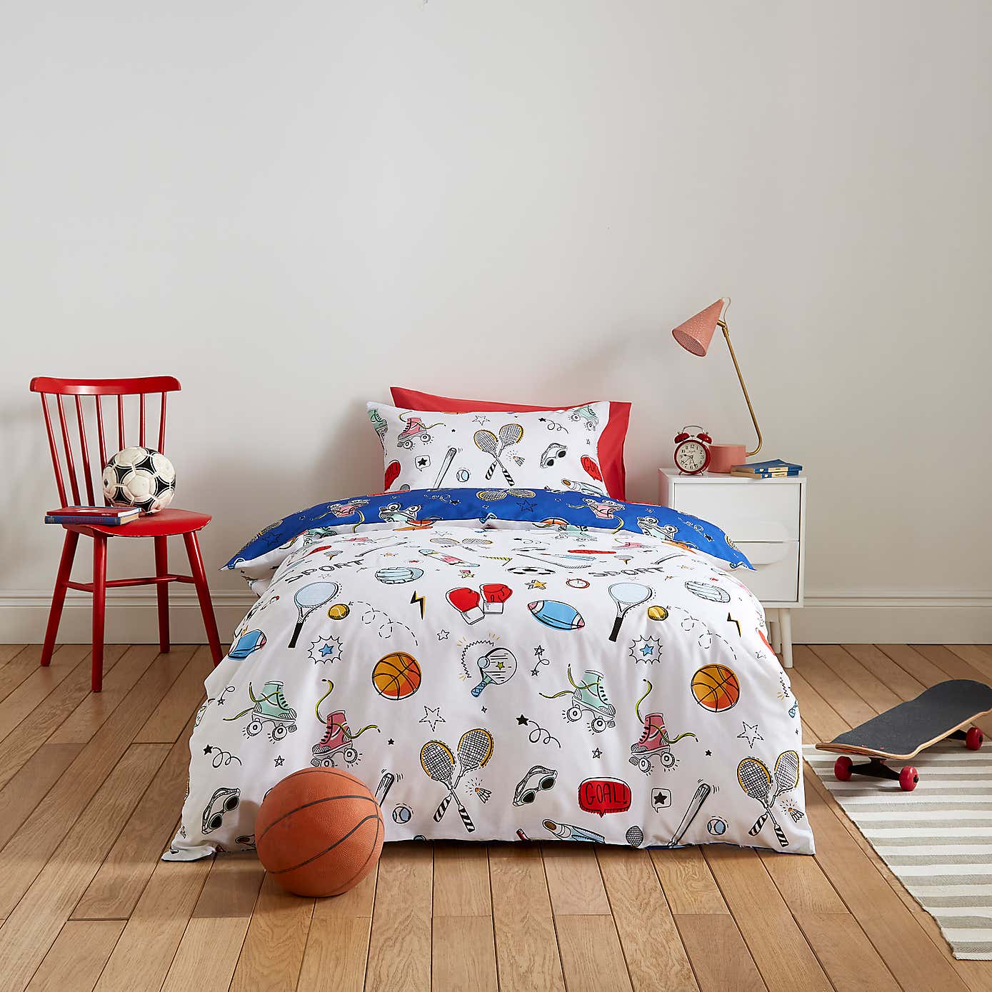 Sports Day Duvet Cover Set, Single
