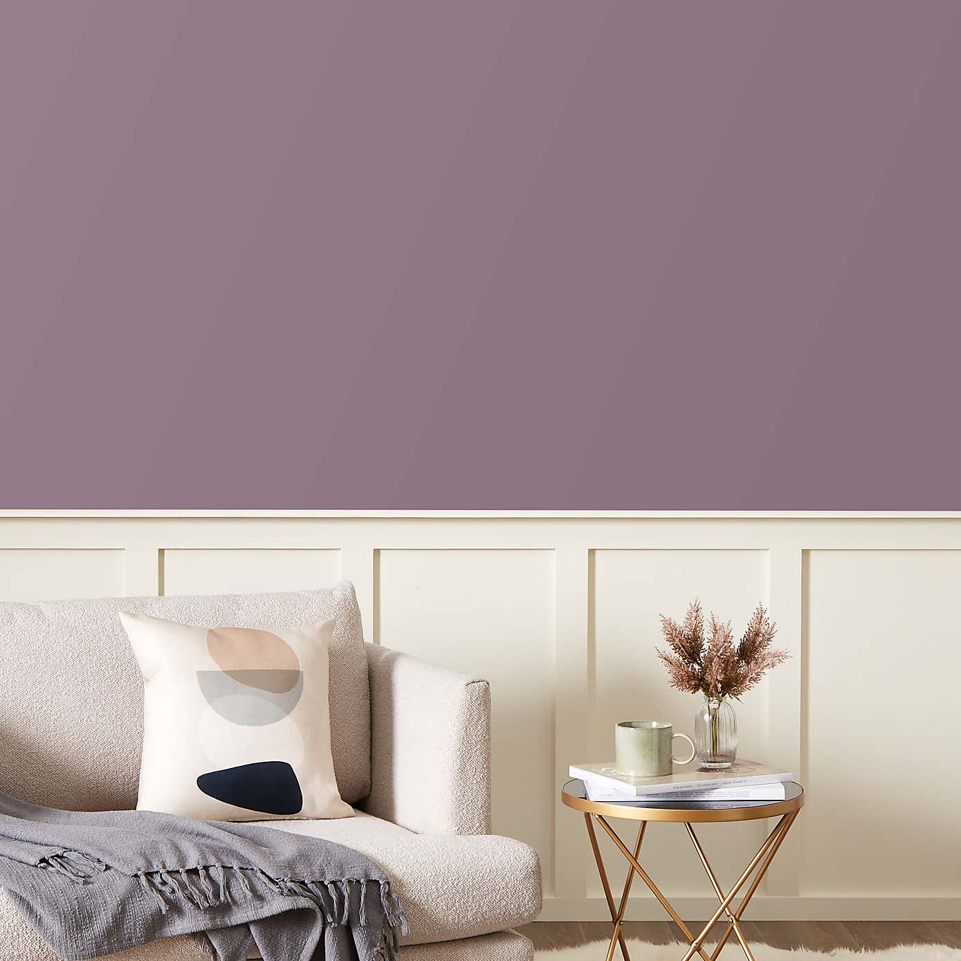 Dunelm Thistle Eggshell Emulsion Paint