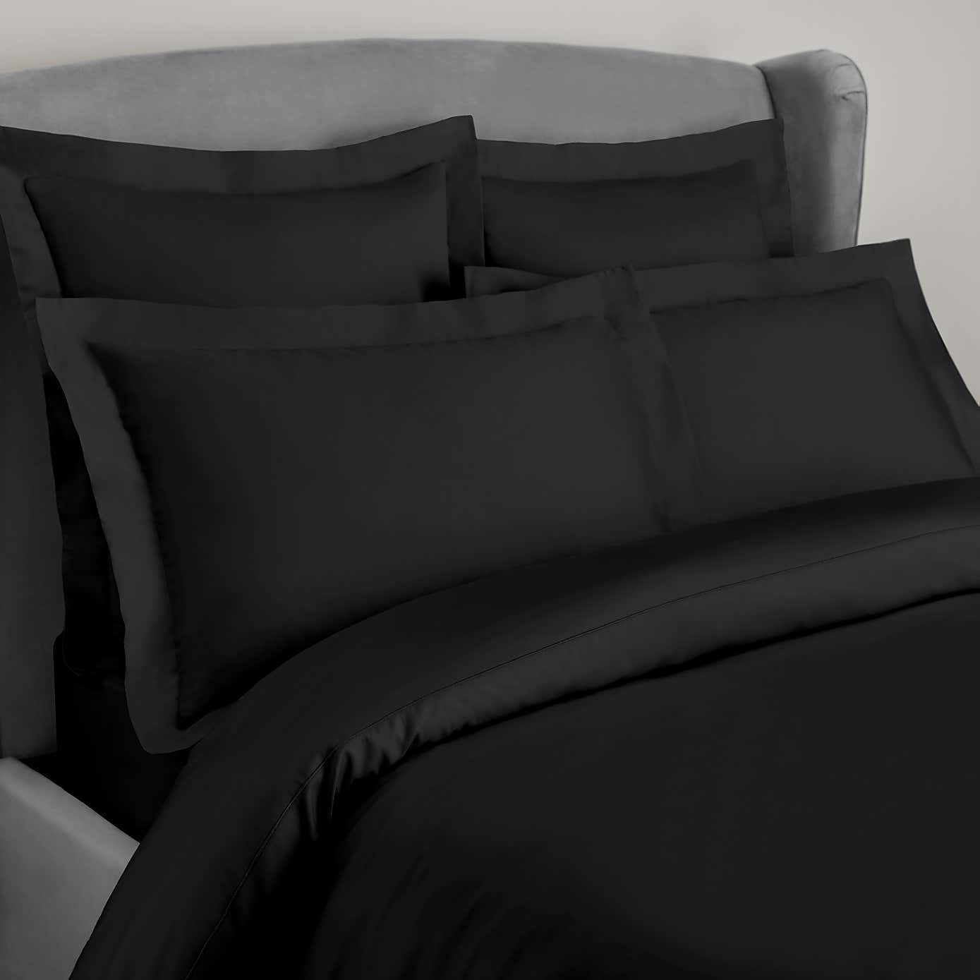 Dorma 300 Thread Count 100% Cotton Sateen Plain Continental Square Pillowcase