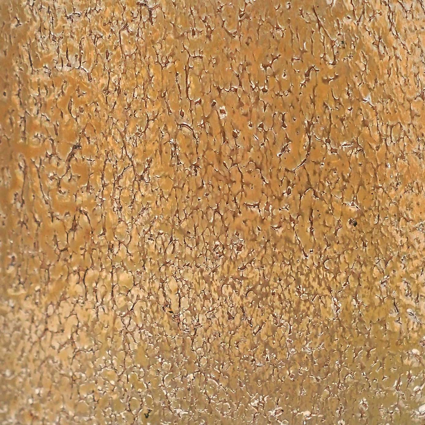 Opulent Tall Metallic Glass Vase