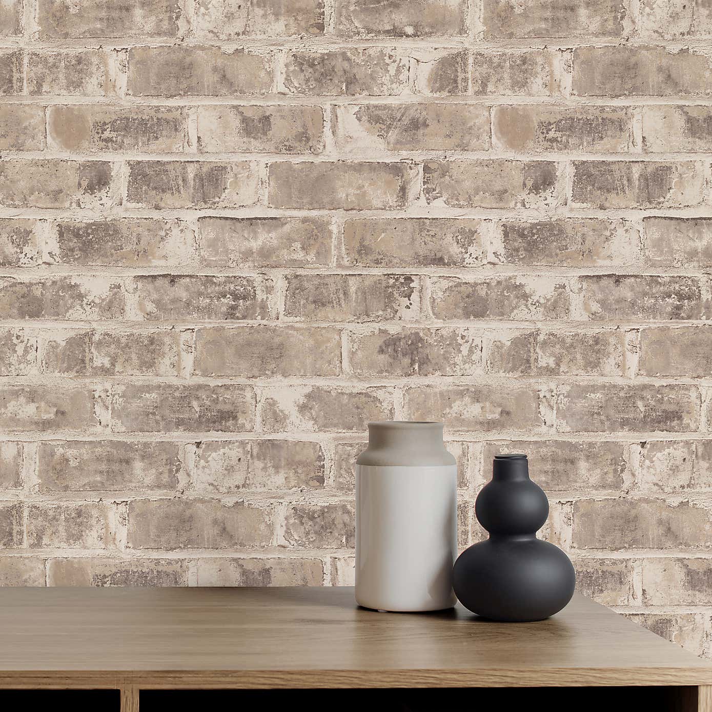 Brick Terracotta Wallpaper