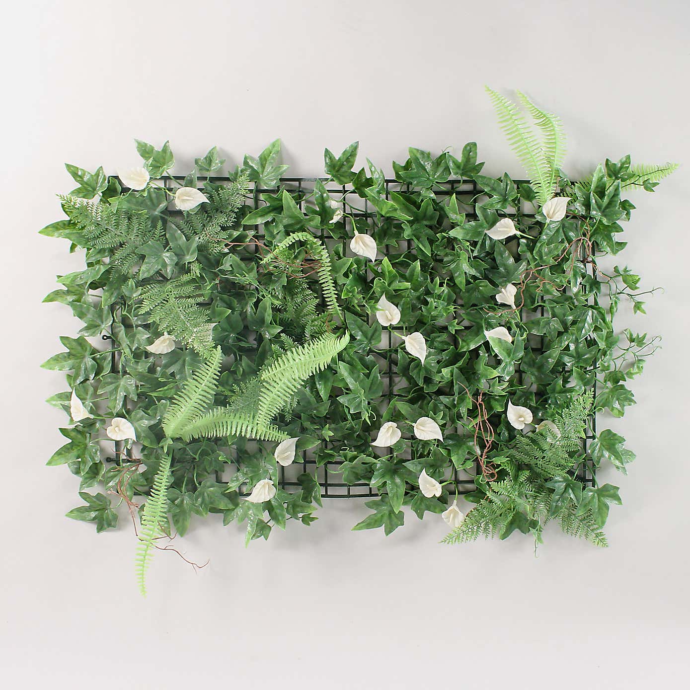 Artificial Lily and Mixed Foliage Wall Panels
