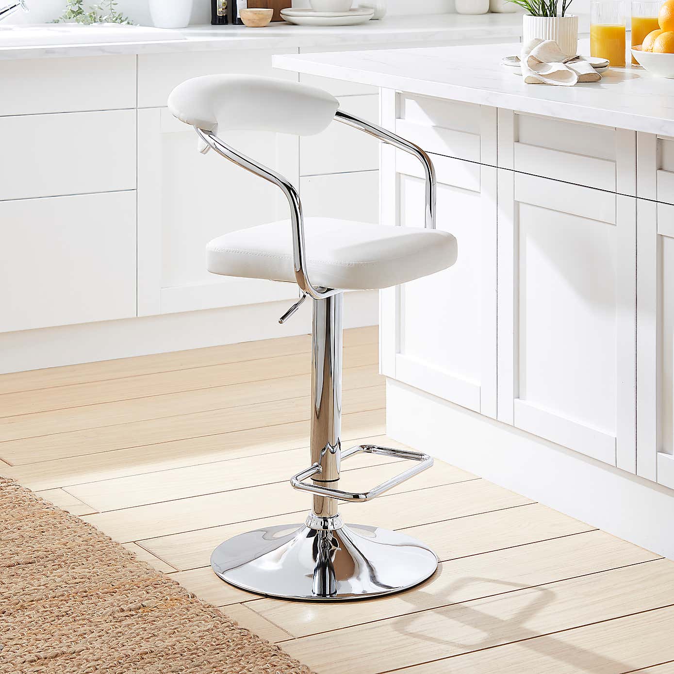 Houston PU Leather Bar Stool