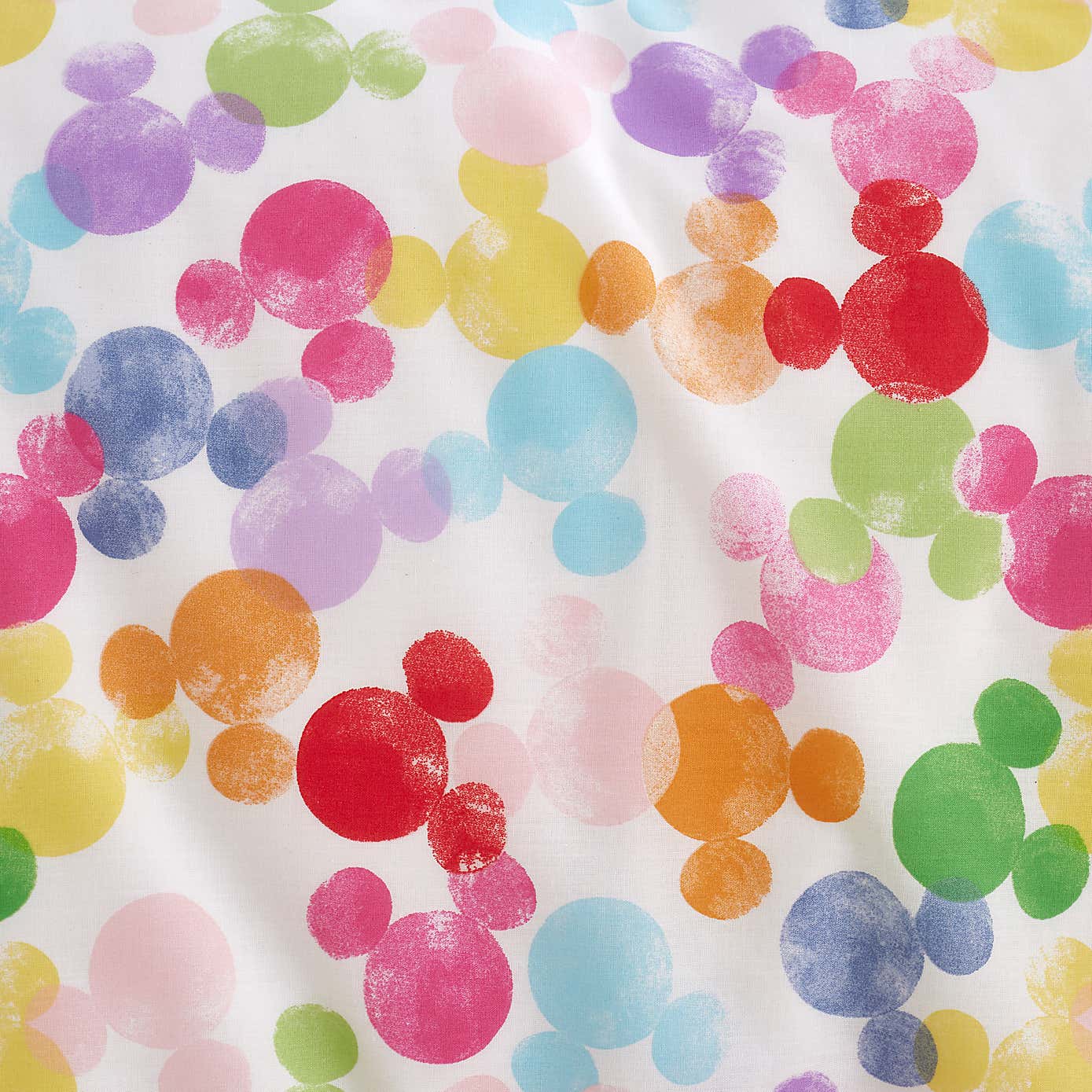 Mickey Rainbow Duvet Cover and Pillowcase Set