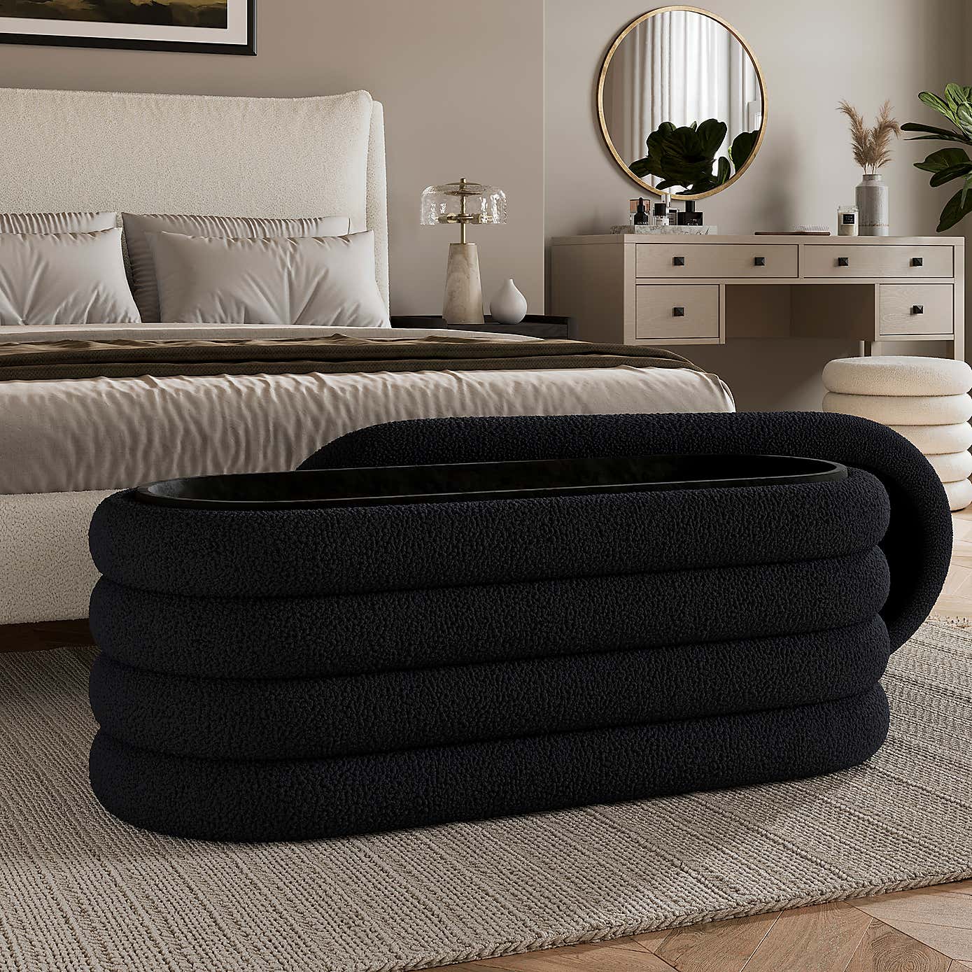 Murray Sherpa Storage Ottoman