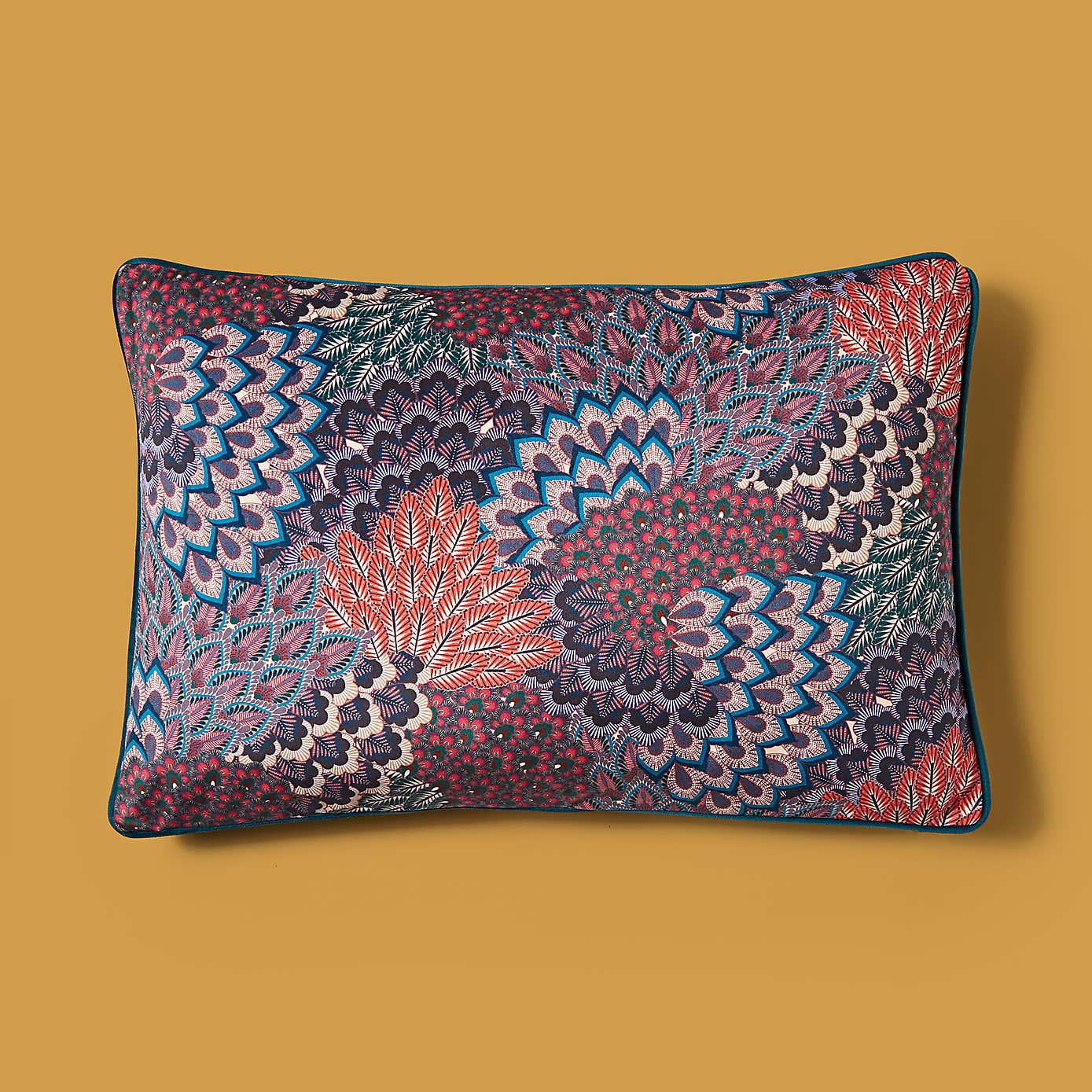 Copely Leaves Rectangular Cushion