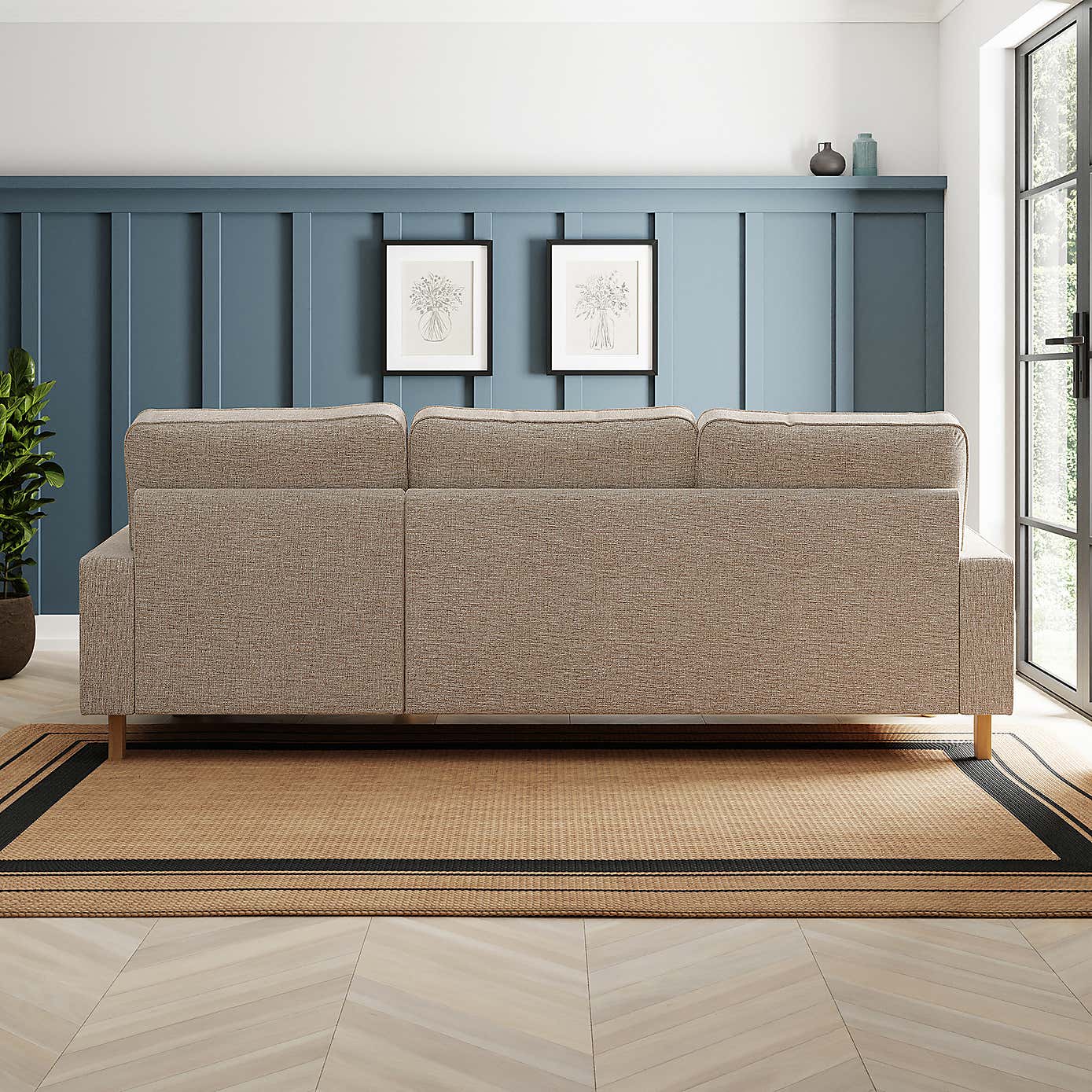 Tonal Textured Weave Fabric Sample