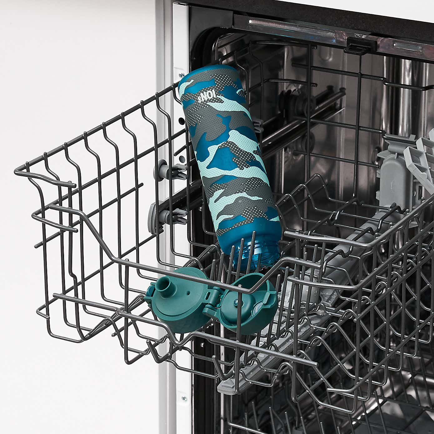 Ion8 Camouflage Leak Proof Slim Water Bottle, 500ml