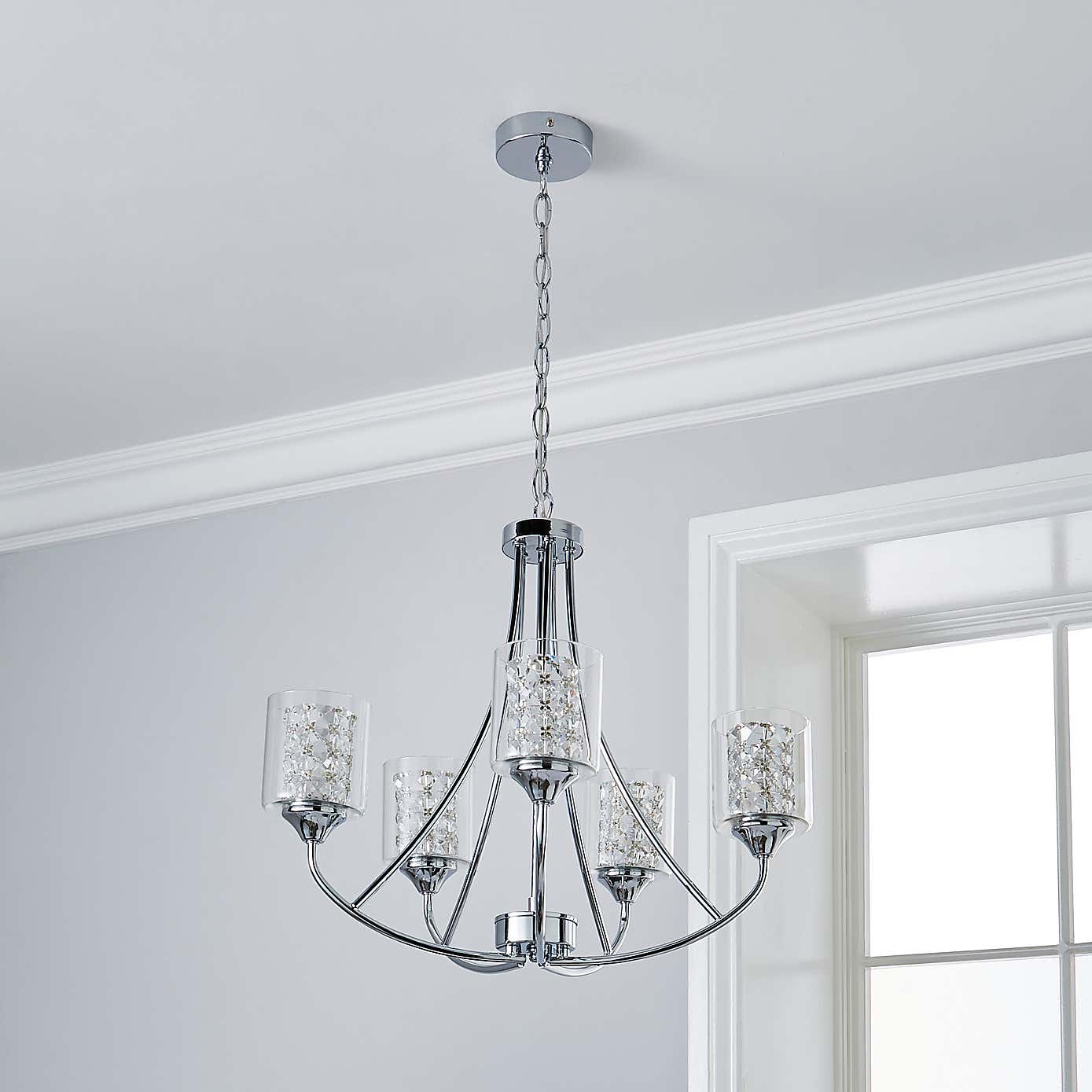 Frankie 5 Light Ceiling Fitting