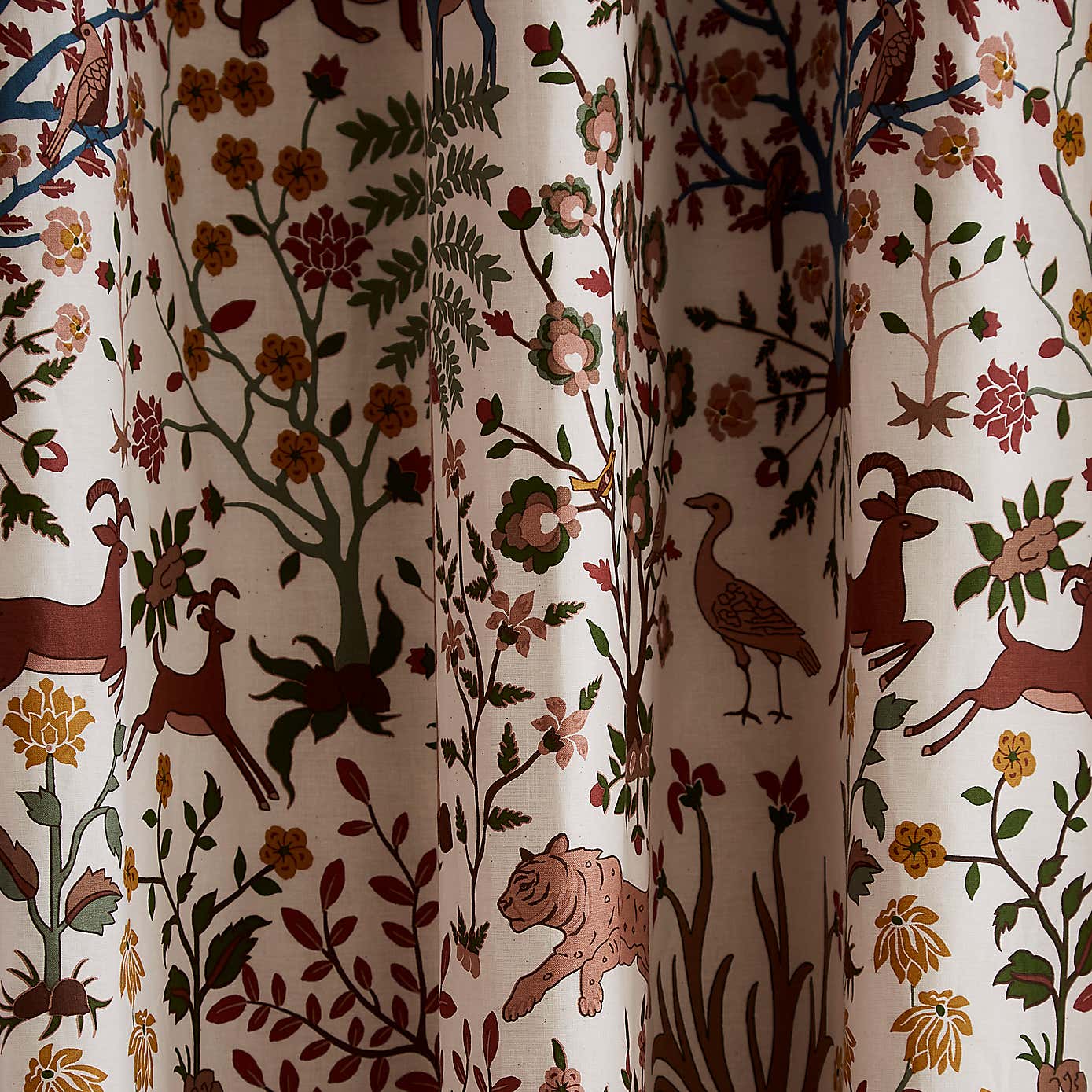 Forest Animals Blackout Eyelet Curtains