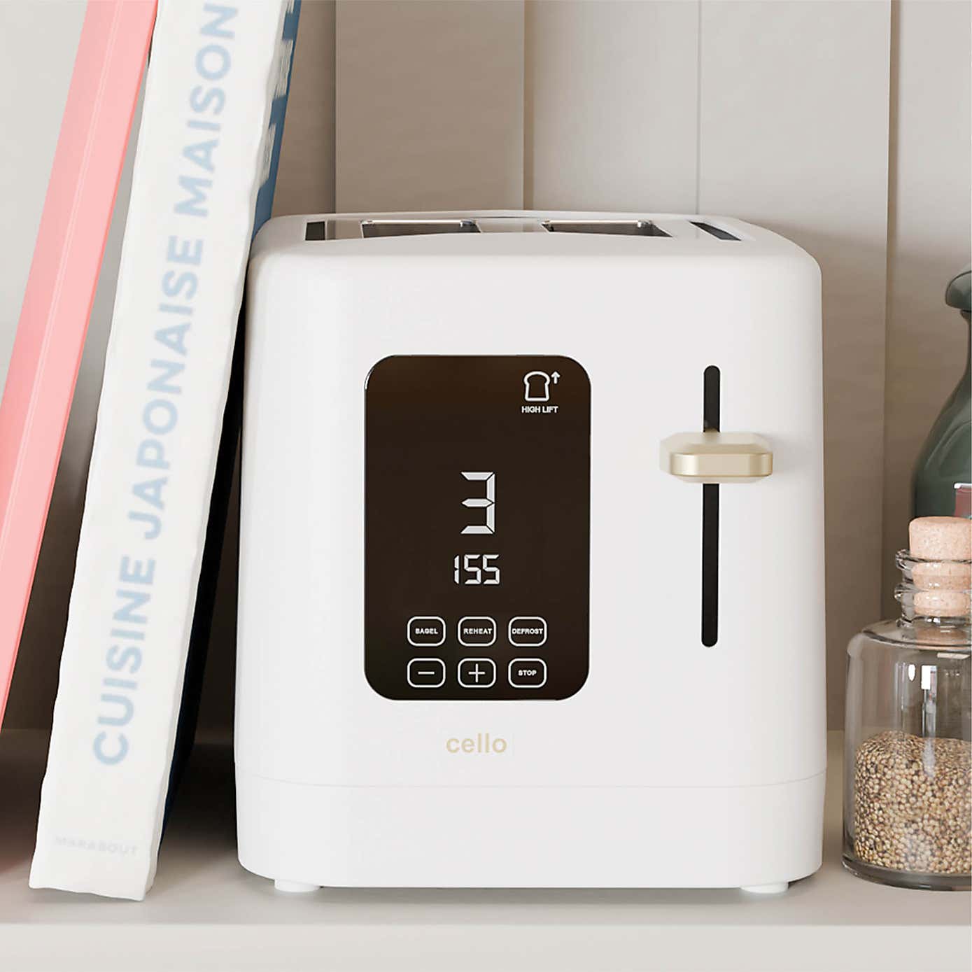 Cello Digital 2 Slice Toaster