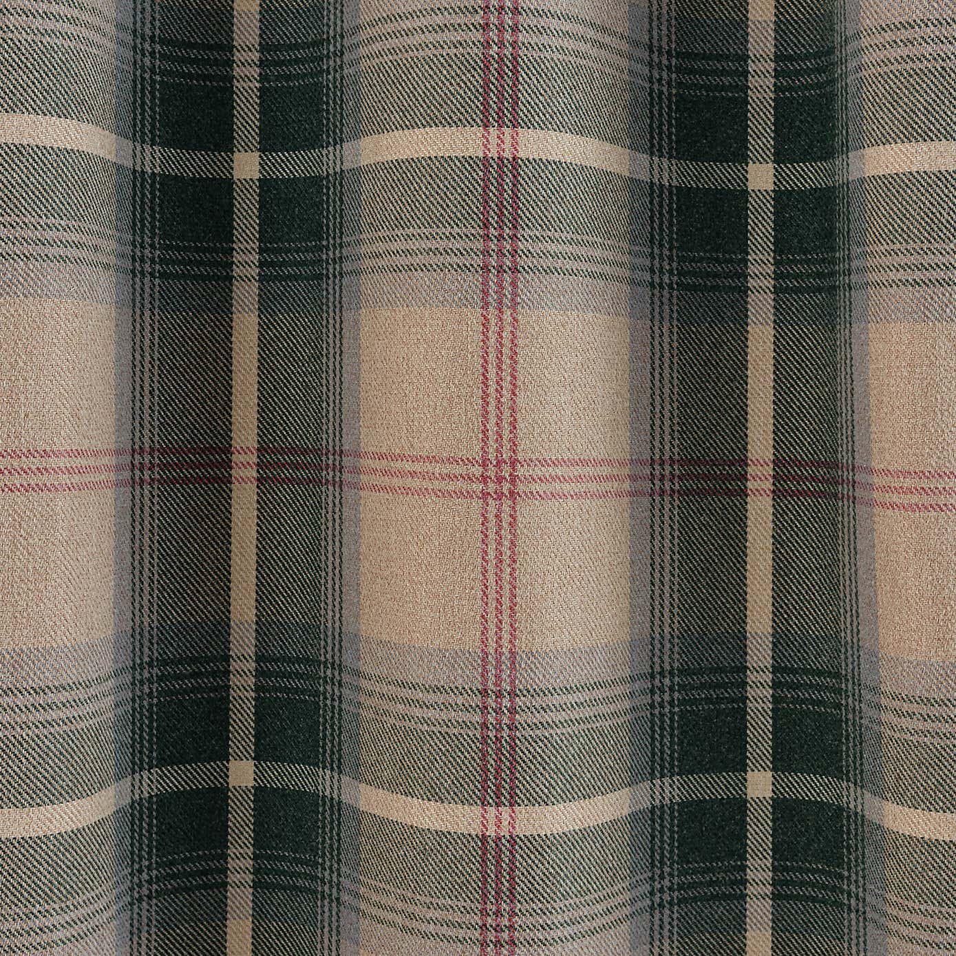 Highland Check Eyelet Curtains