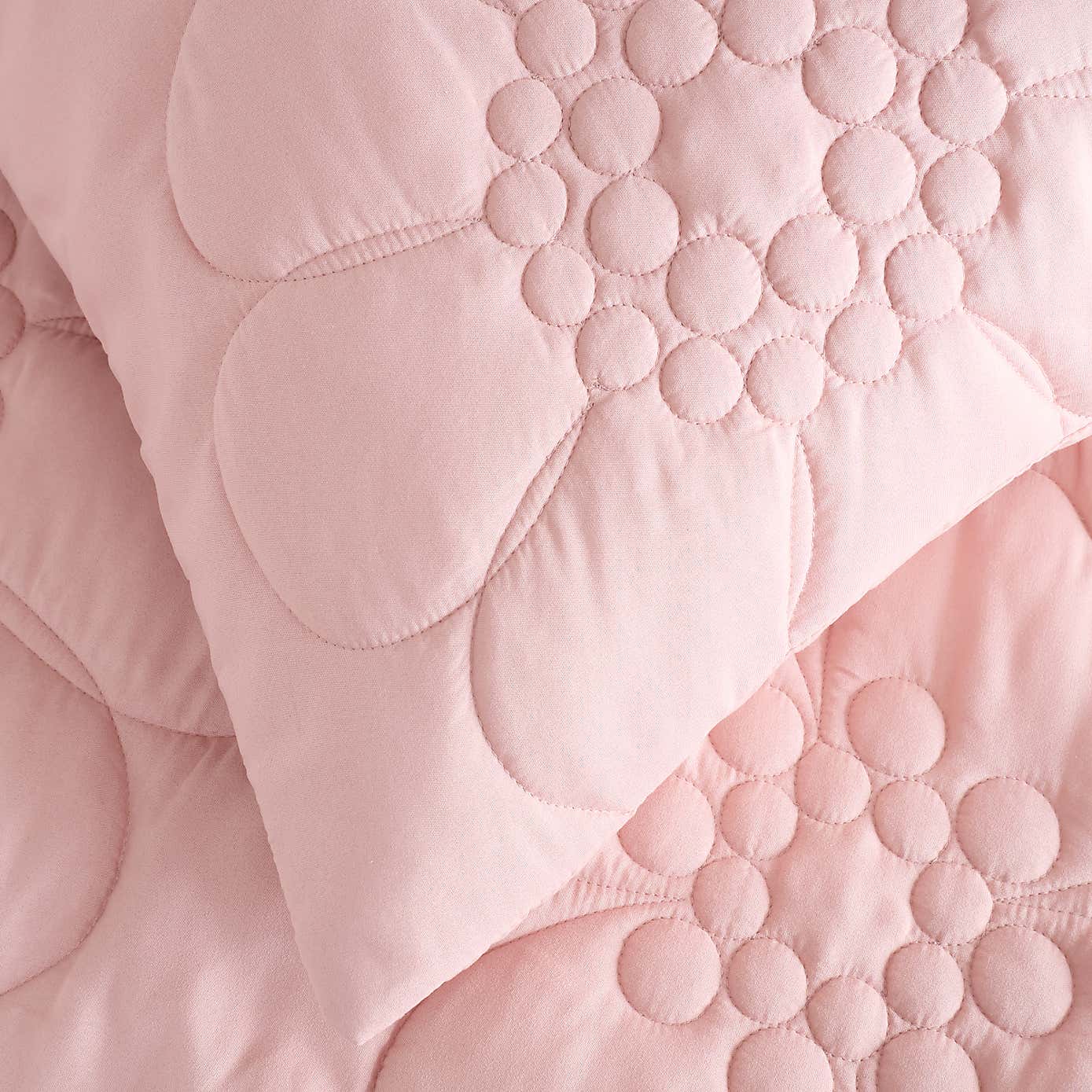 Hansley Floral Quilted Duvet Cover and Pillowcase Set