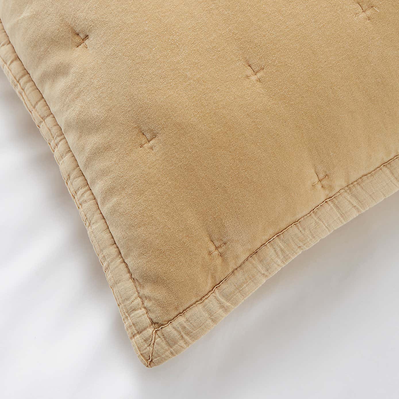 Dorma Adeena Buttermilk Continental Pillowcase