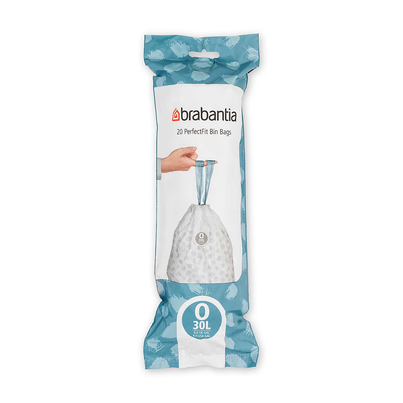 Brabantia PerfectFit Pack of 20 Size O 30 Litre Bin Bags