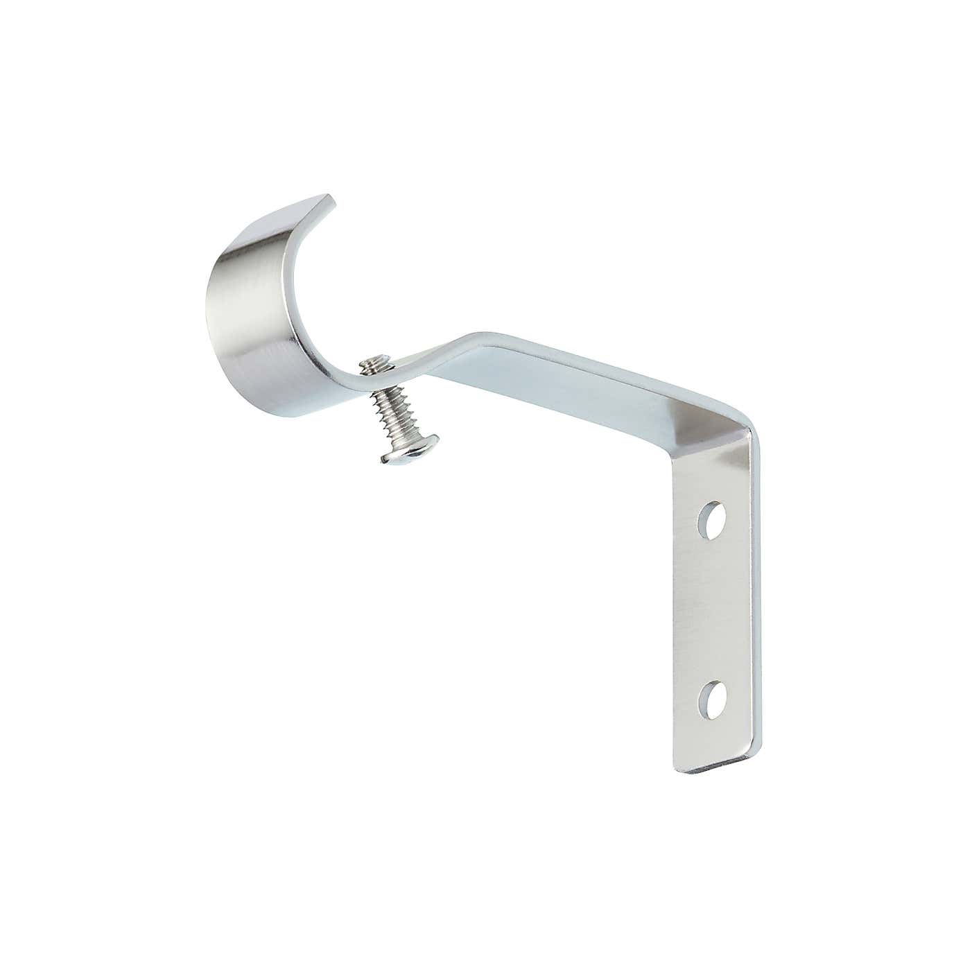 Barrel Metal Extendable Eyelet Curtain Pole 16/19mm